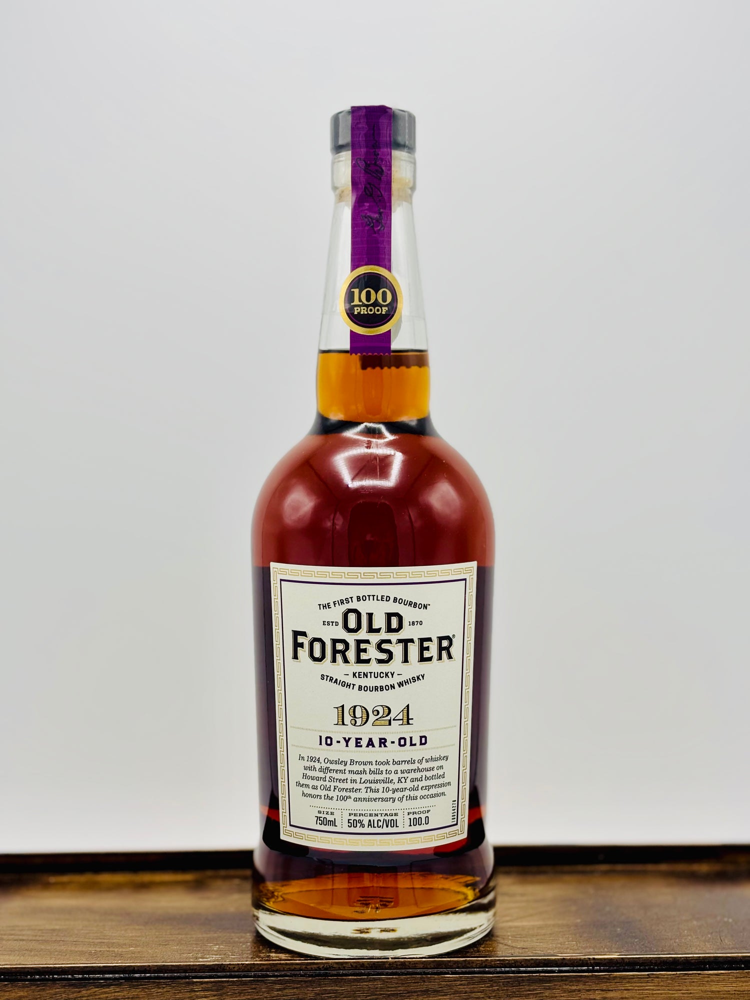 Old Forester 1924 10 Year Old Bourbon Whisky