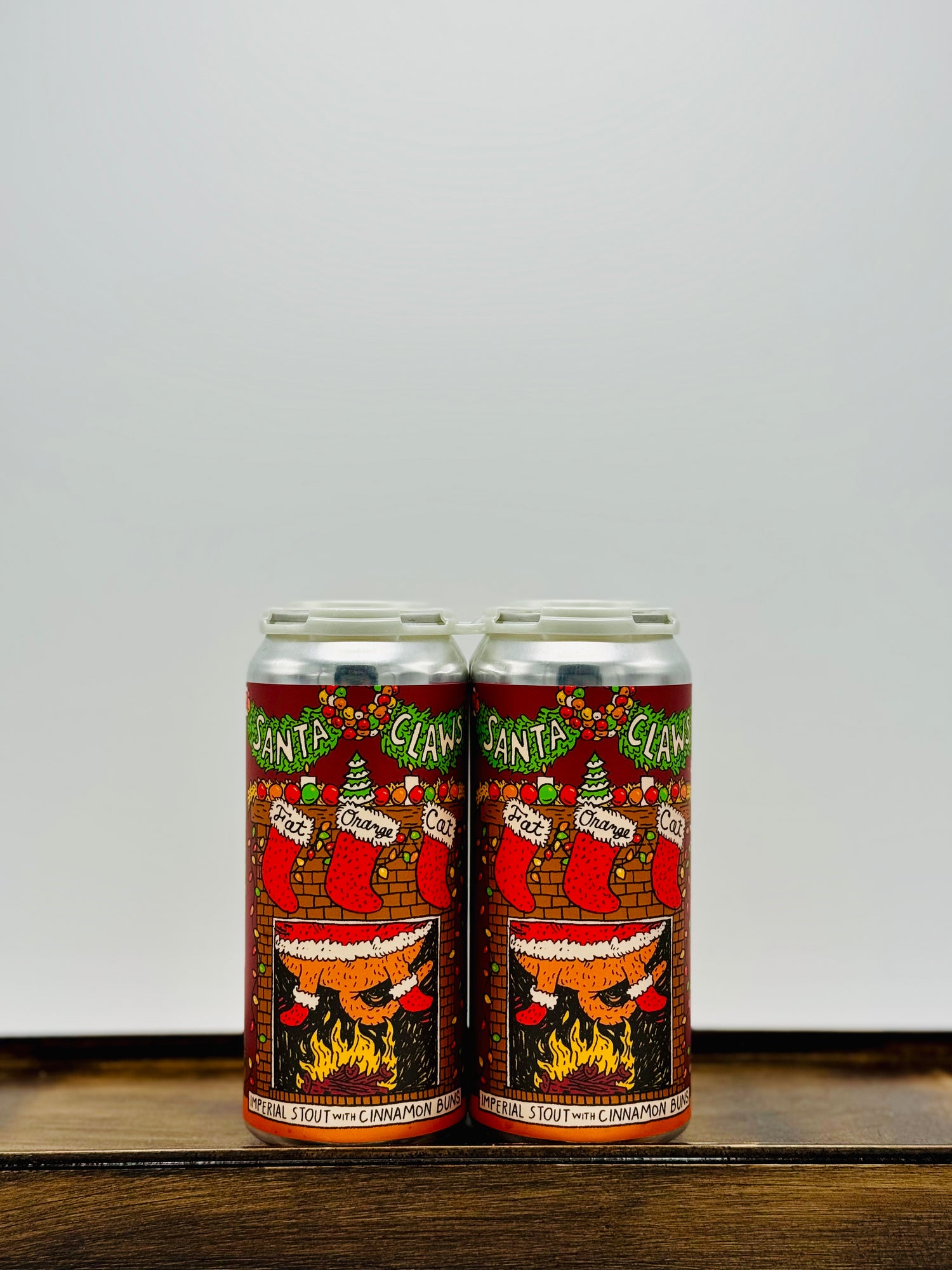 Fat Orange Cat Brewing 'Santa Claws' Imperial Stout