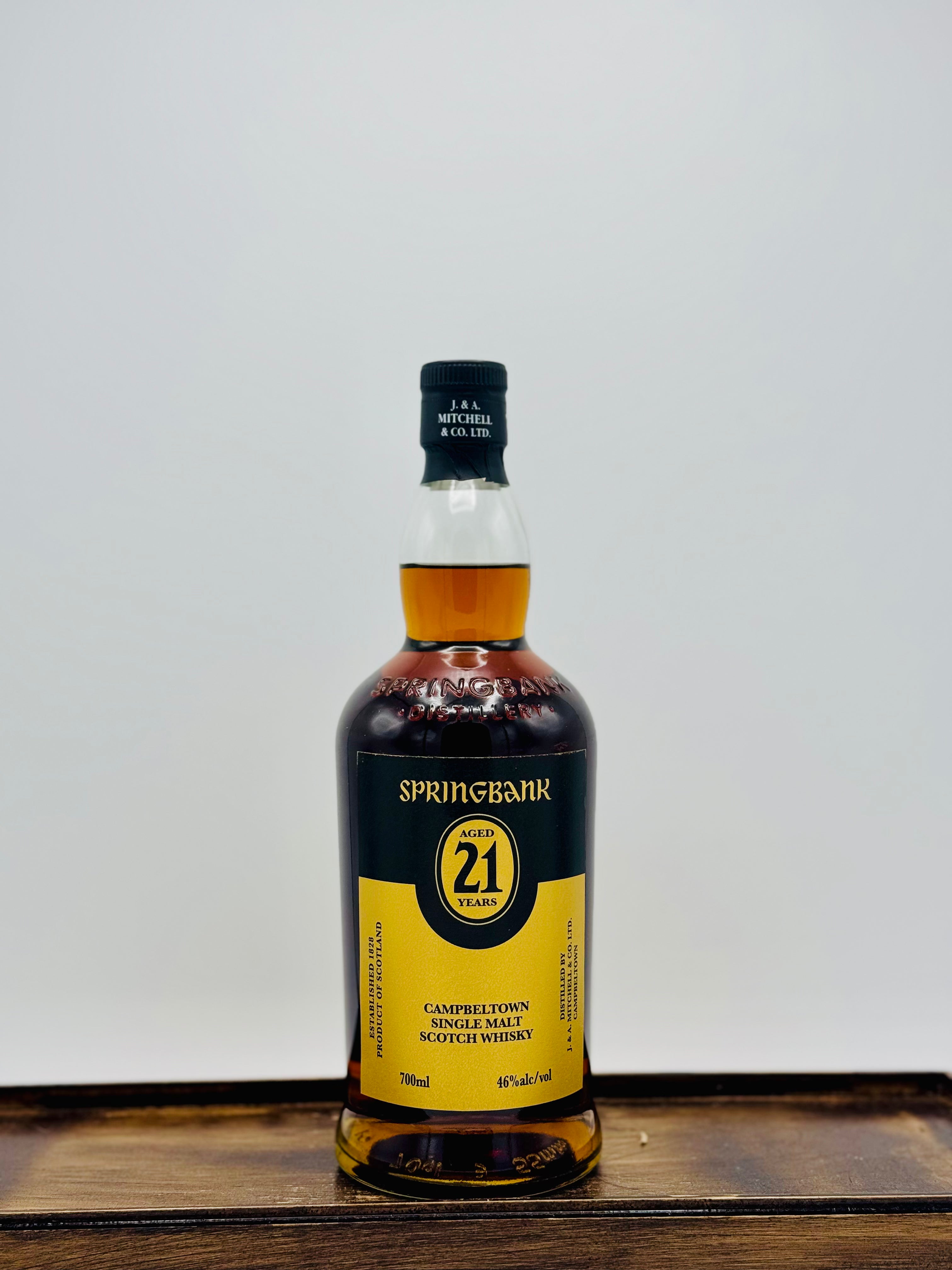 Springbank 21 Year Single Malt Scotch Whisky