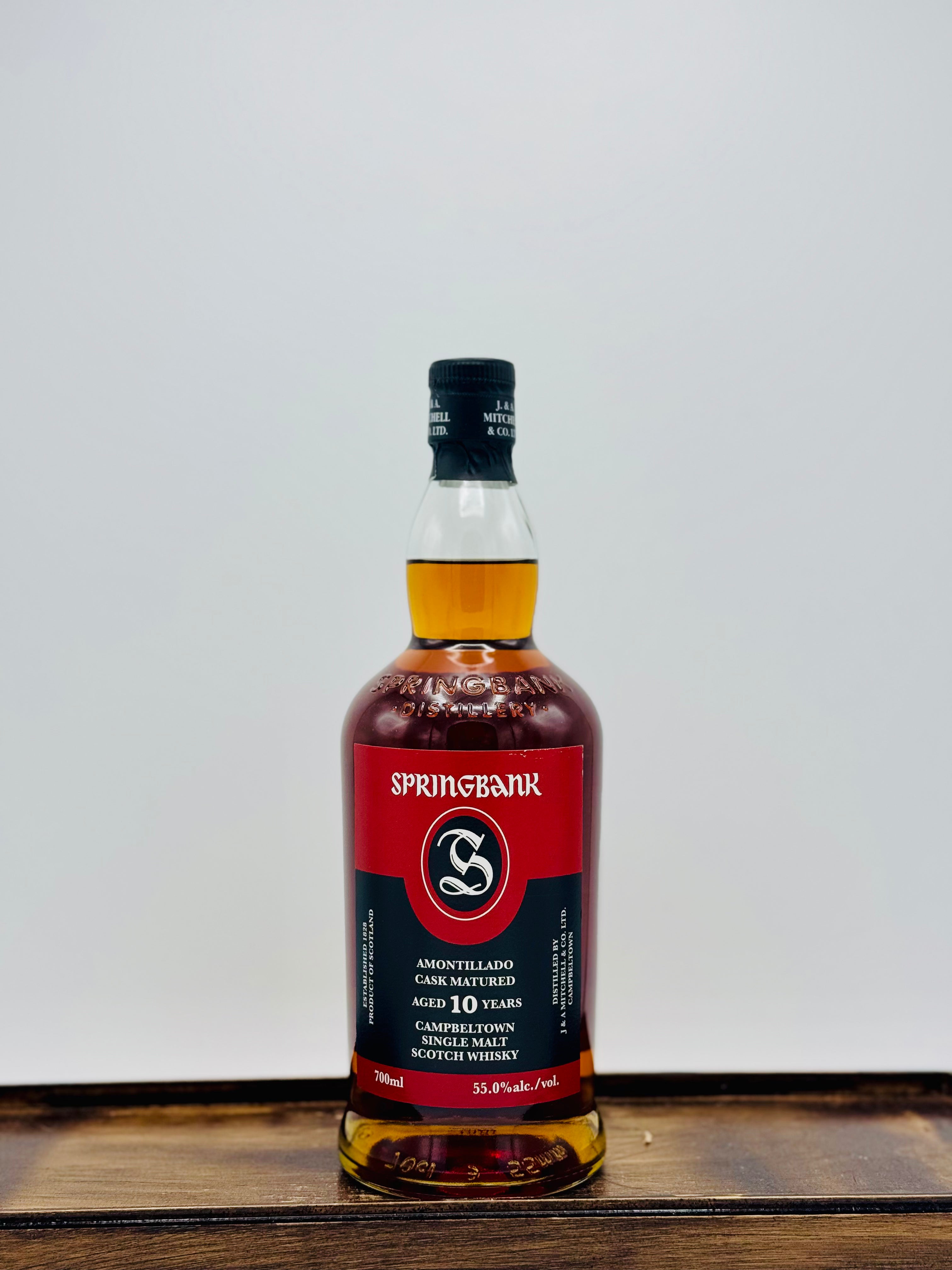 Springbank Campbeltown 10 Year Amontillado Cask Single Malt Scotch Whi