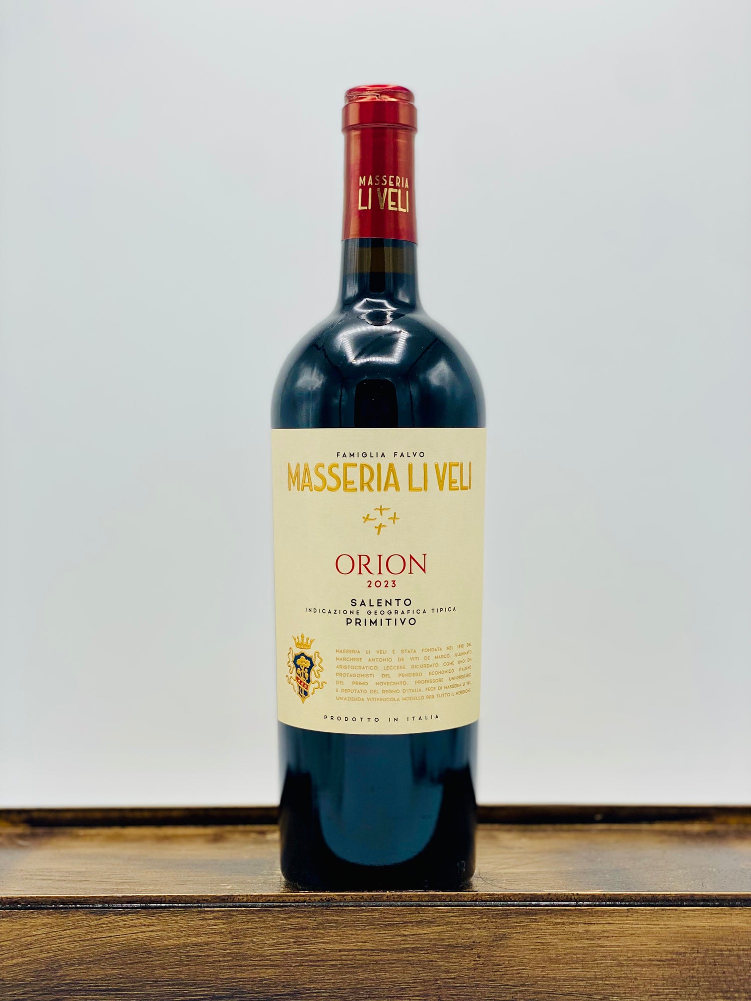 Masseria Li Veli 'Orion' Primitivo Salento IGT, 2023