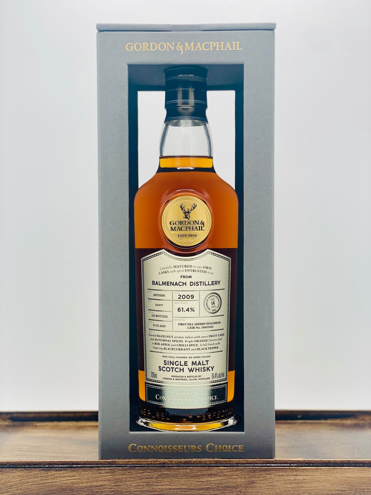 Balmenach 14 Year Old 2009 - 'Connoisseurs Choice' (Gordon & MacPhail)