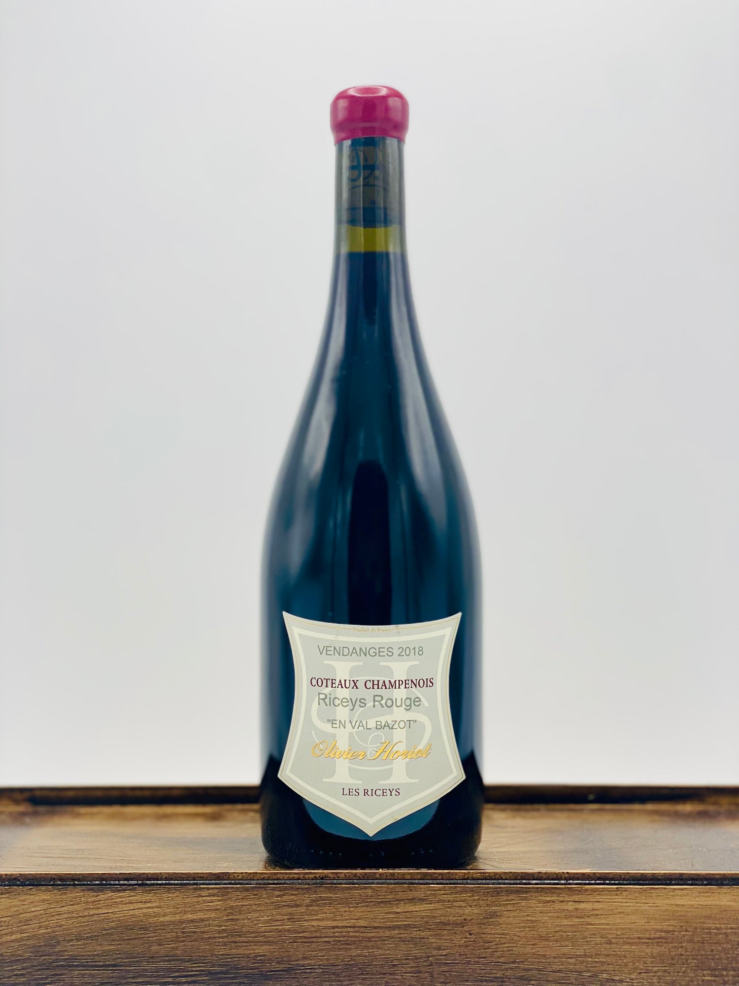 Olivier Horiot 'En Val Bazot' Coteaux Champenois Riceys Rouge Brut Nature, 2018