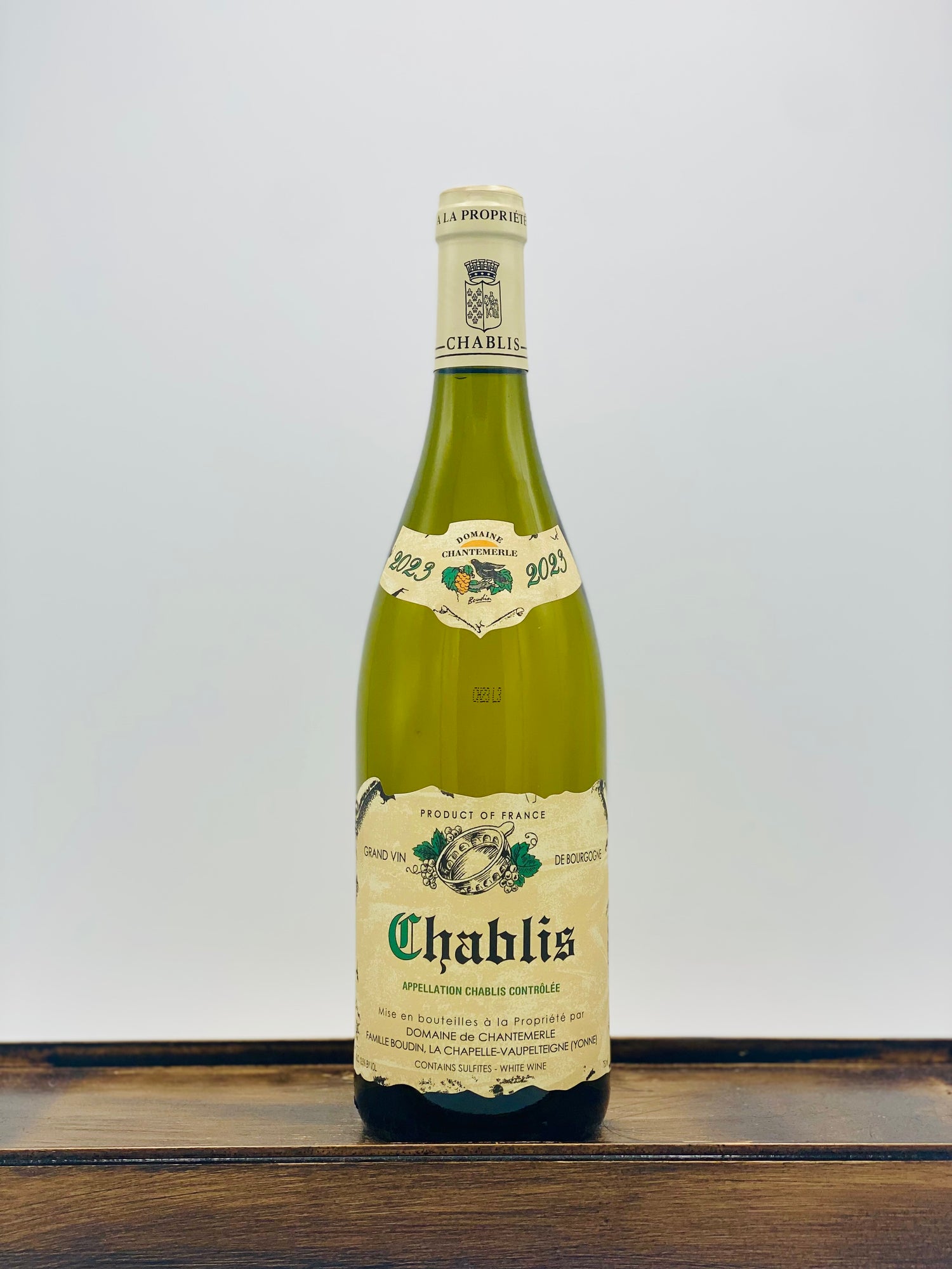 Domaine de Chantemerle Famille Boudin Chablis, 2023