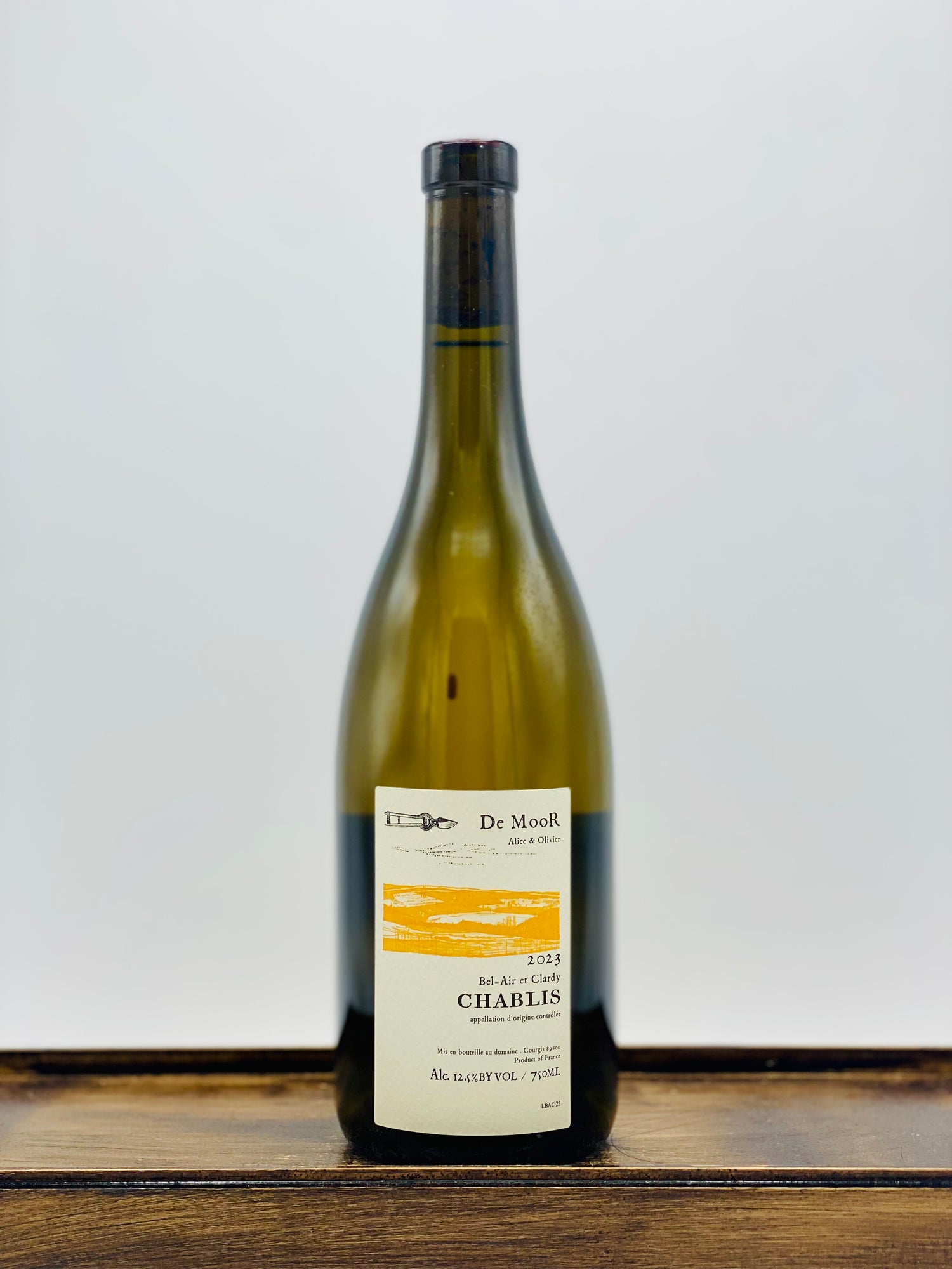 Alice et Olivier De Moor 'Bel-air et Clardy' Chablis, 2023