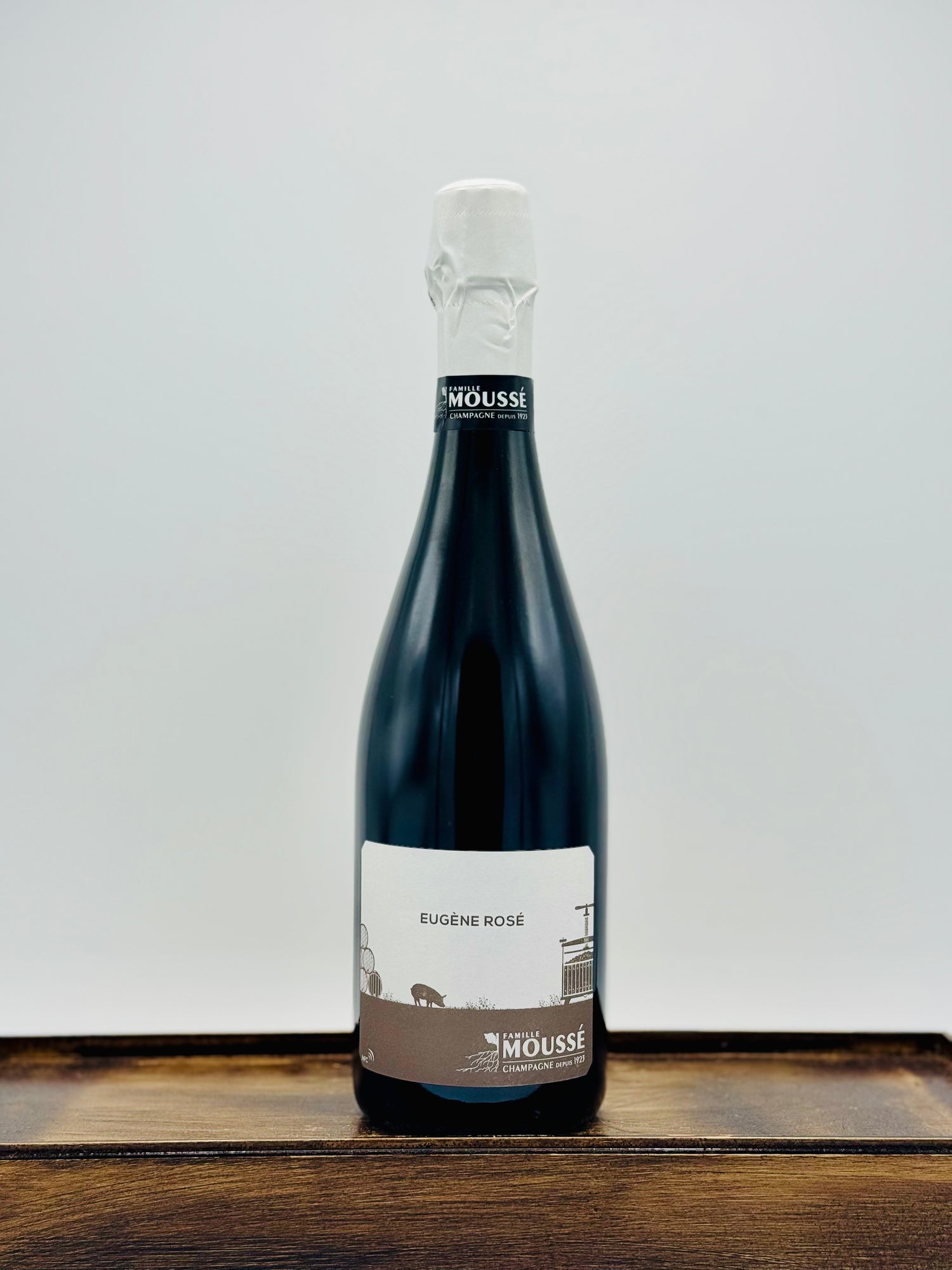 Champagne Moussé Fils 'L'Or d'Eugéne' Rosé Extra Brut, N/V