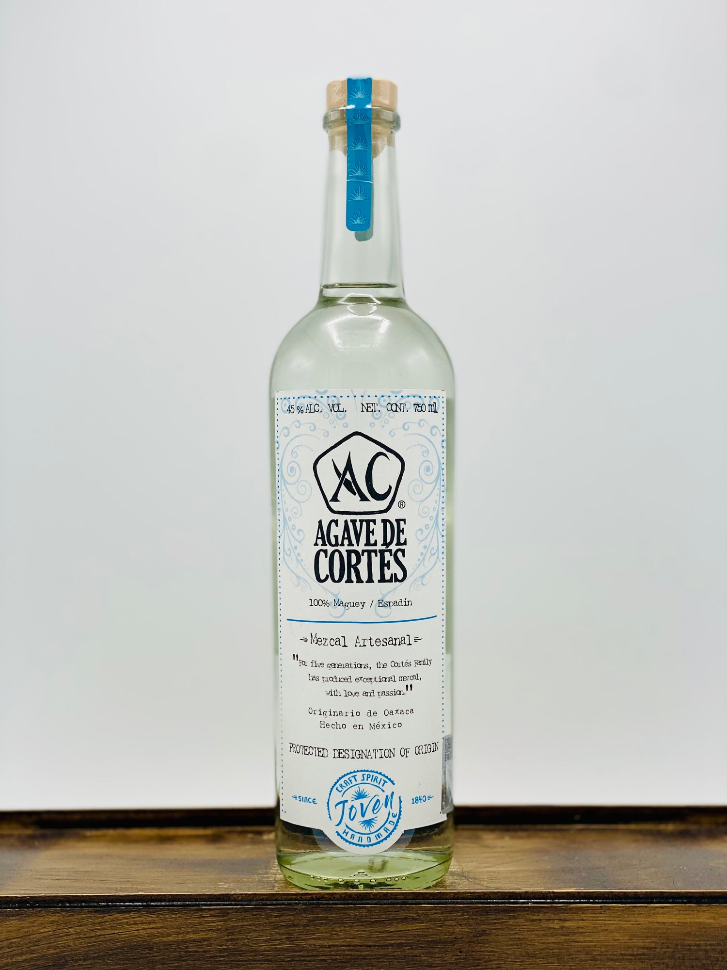Agave de Cortes Joven Mezcal