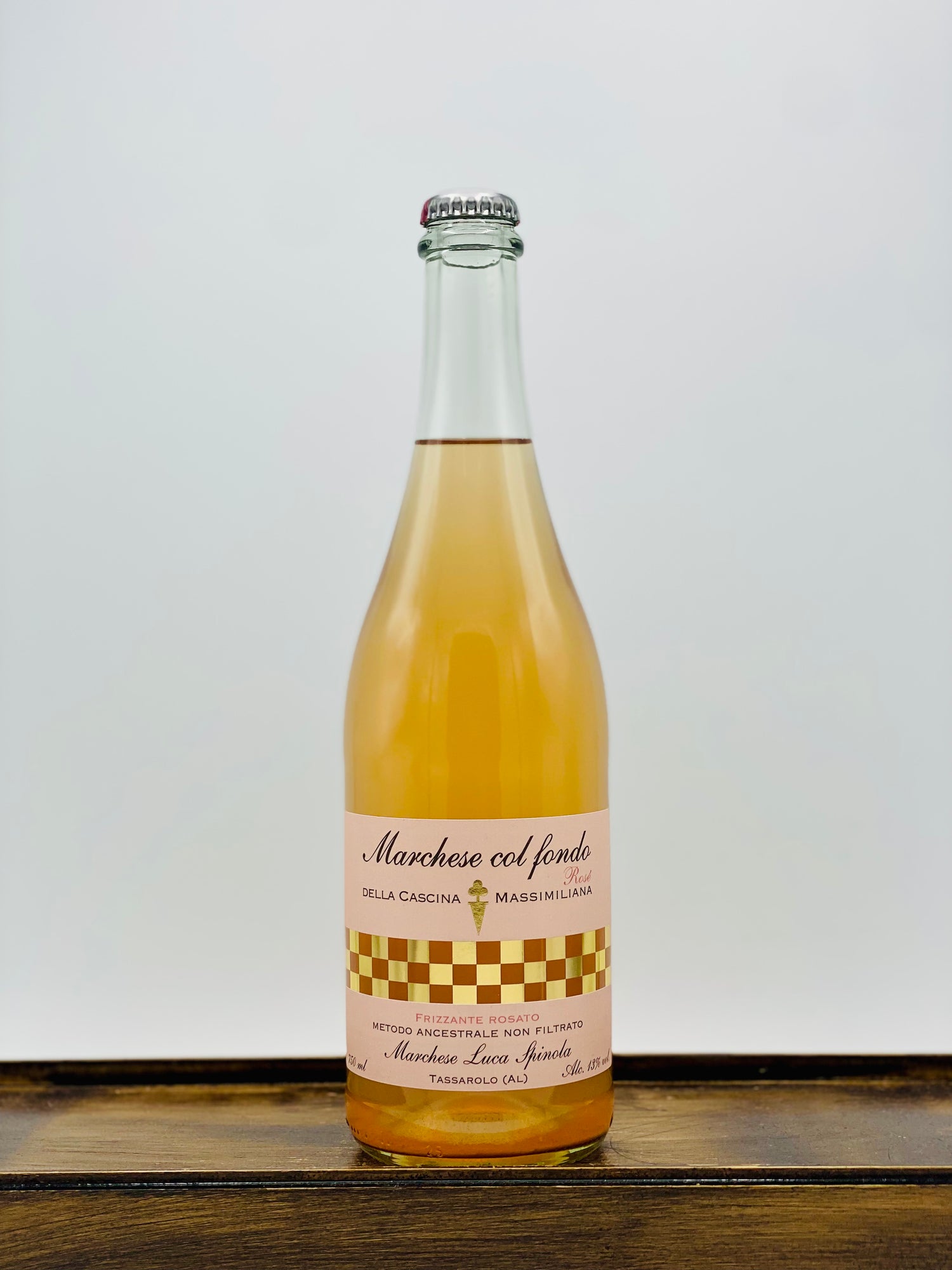 Marchese Luca Spinola Col Fondo Metodo Ancestrale Rosato, NV