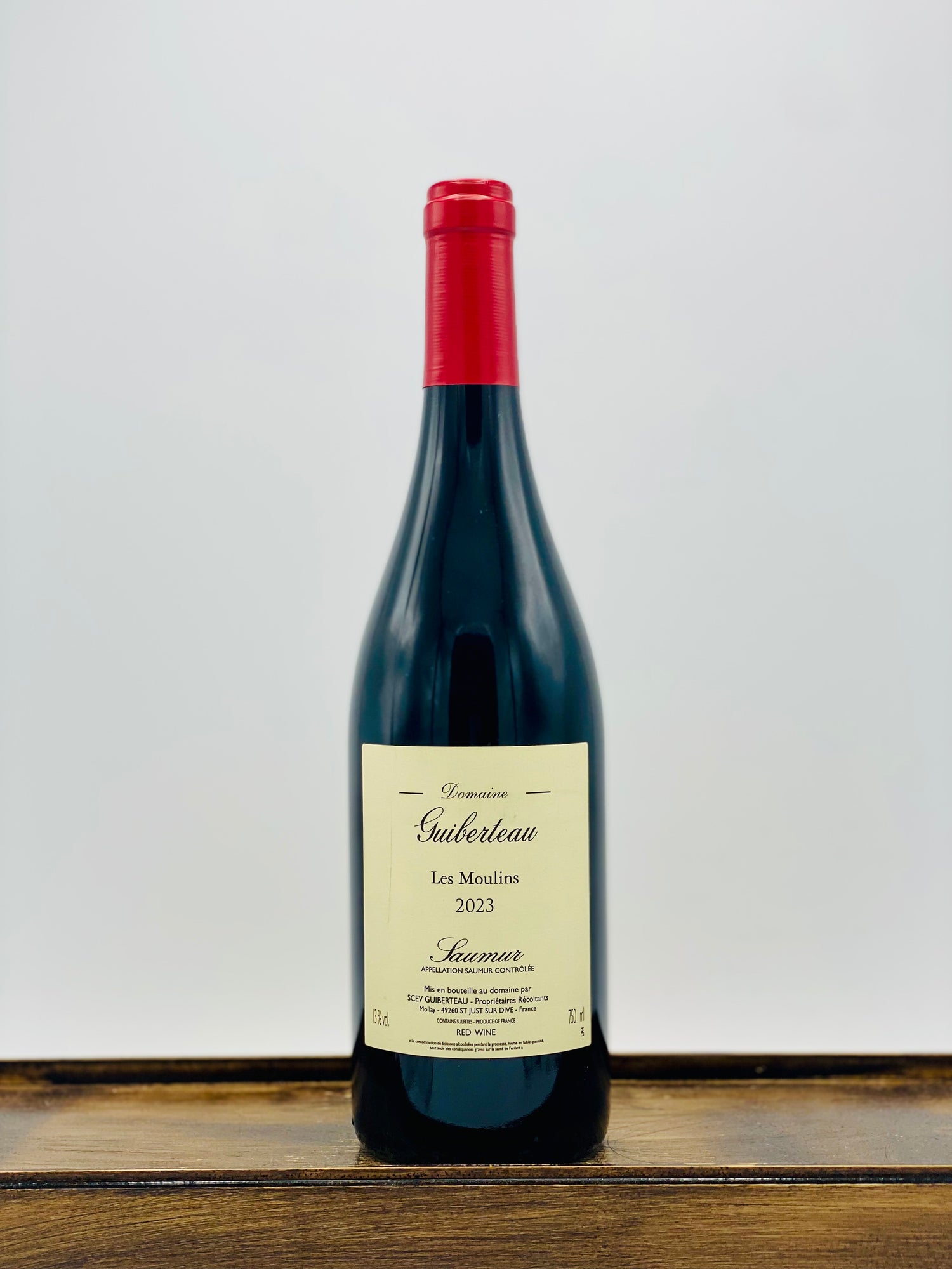 Domaine Guiberteau 'Les Moulins' Saumur Rouge, 2023