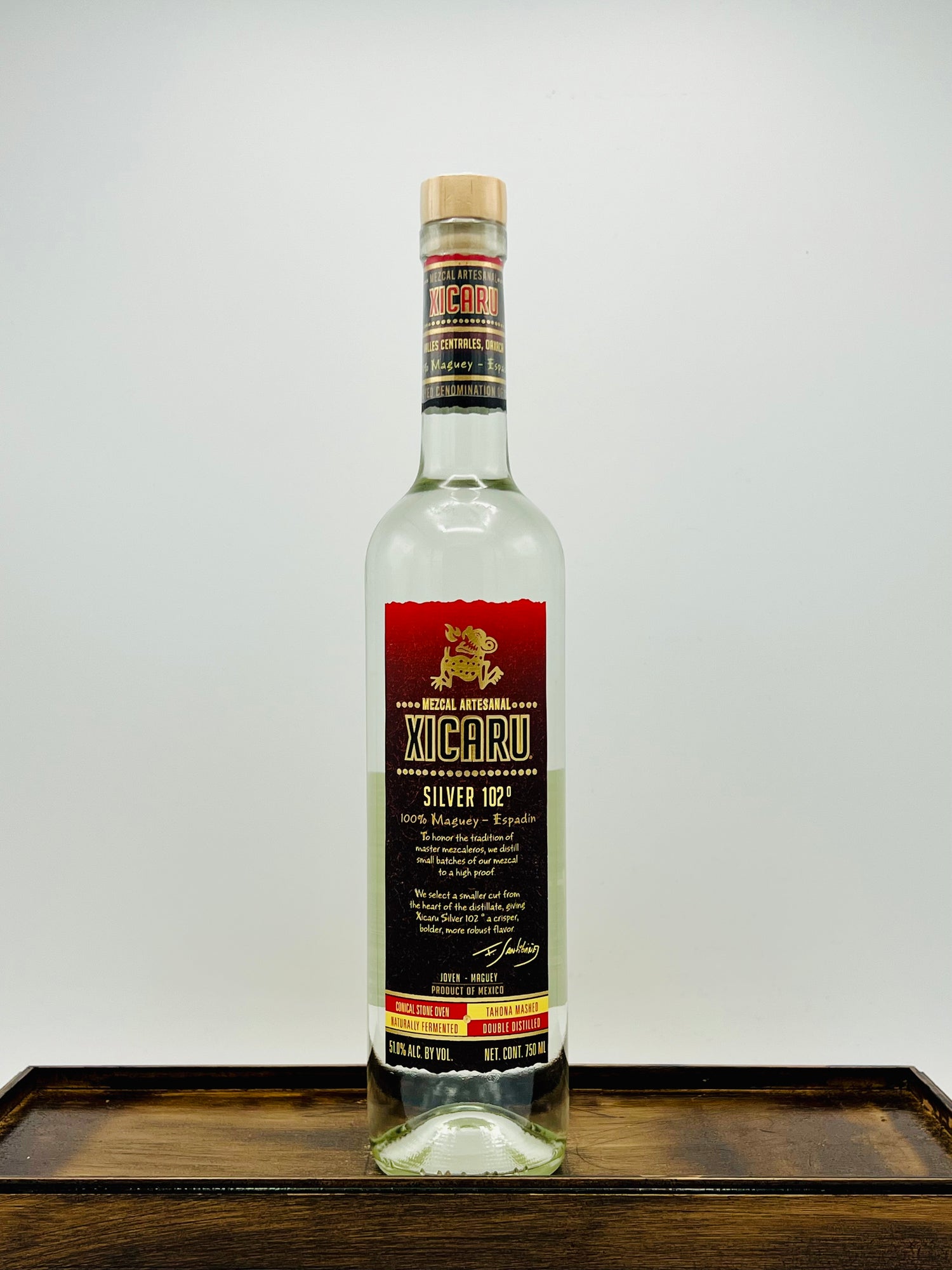 Xicaru Silver 102 Proof Mezcal