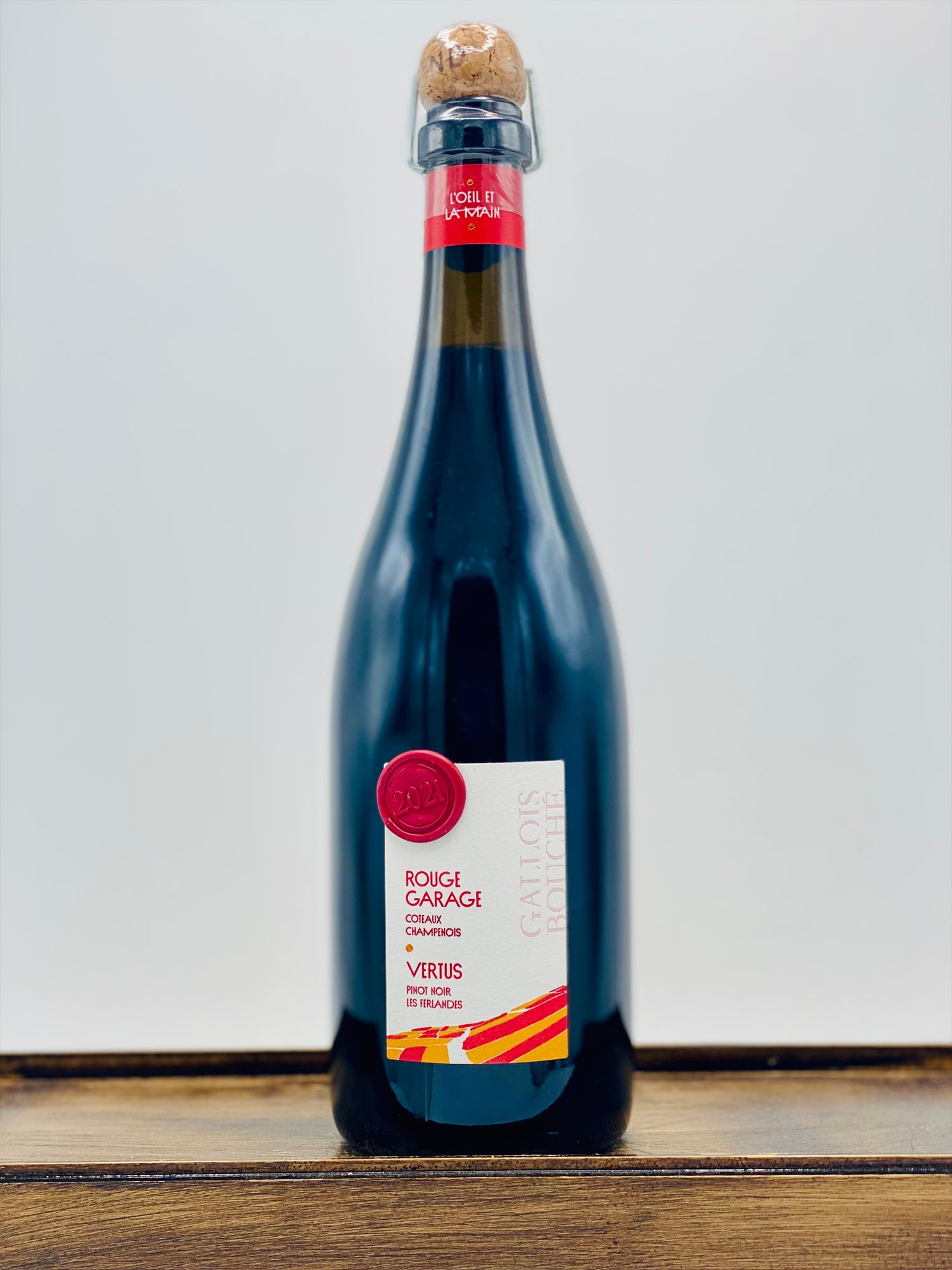 Champagne Gallois Bouché 'Garage Rouge' Coteaux Champenois, 2021