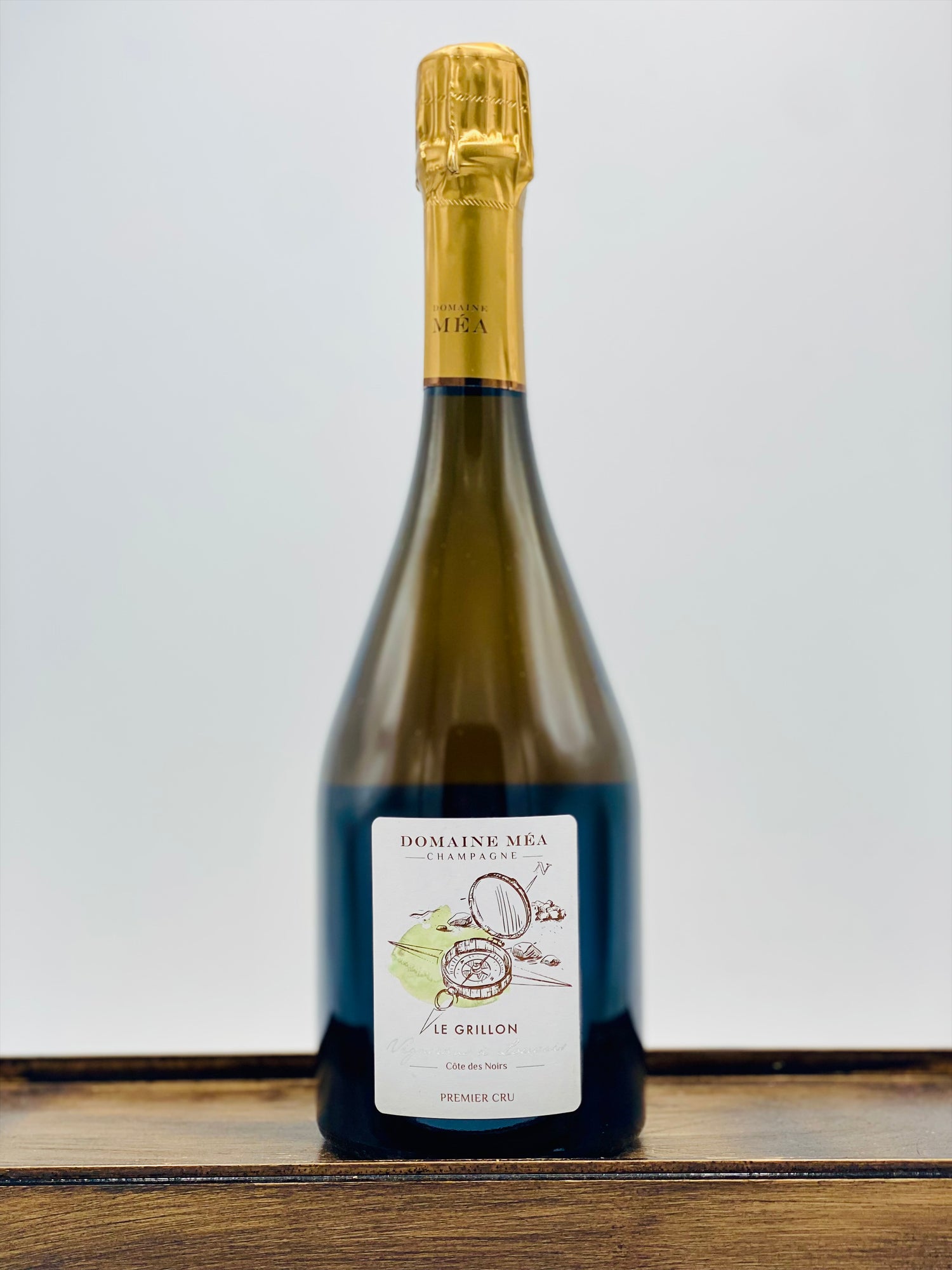 Domaine Méa Champagne Cuvée Prestige 'Le Grillon' Premier Cru Extra Brut, N/V