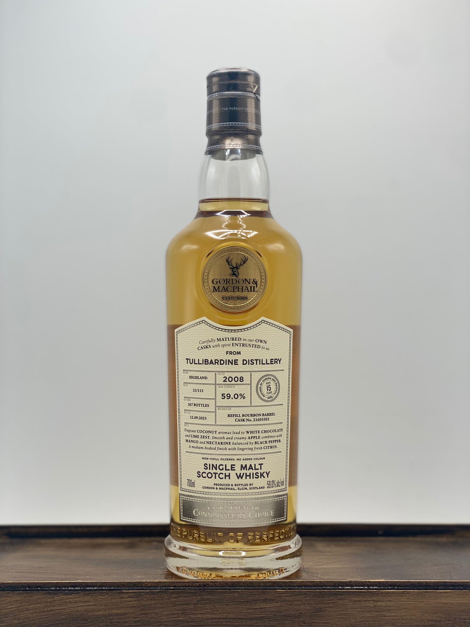 Tullibardine 15 Year Old 2008 - 'Connoisseurs Choice' (Gordon & MacPhail)