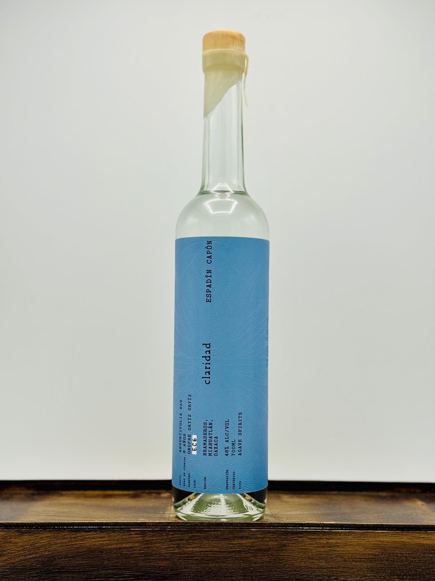 Claridad Maguey Espadin Capon Mezcal