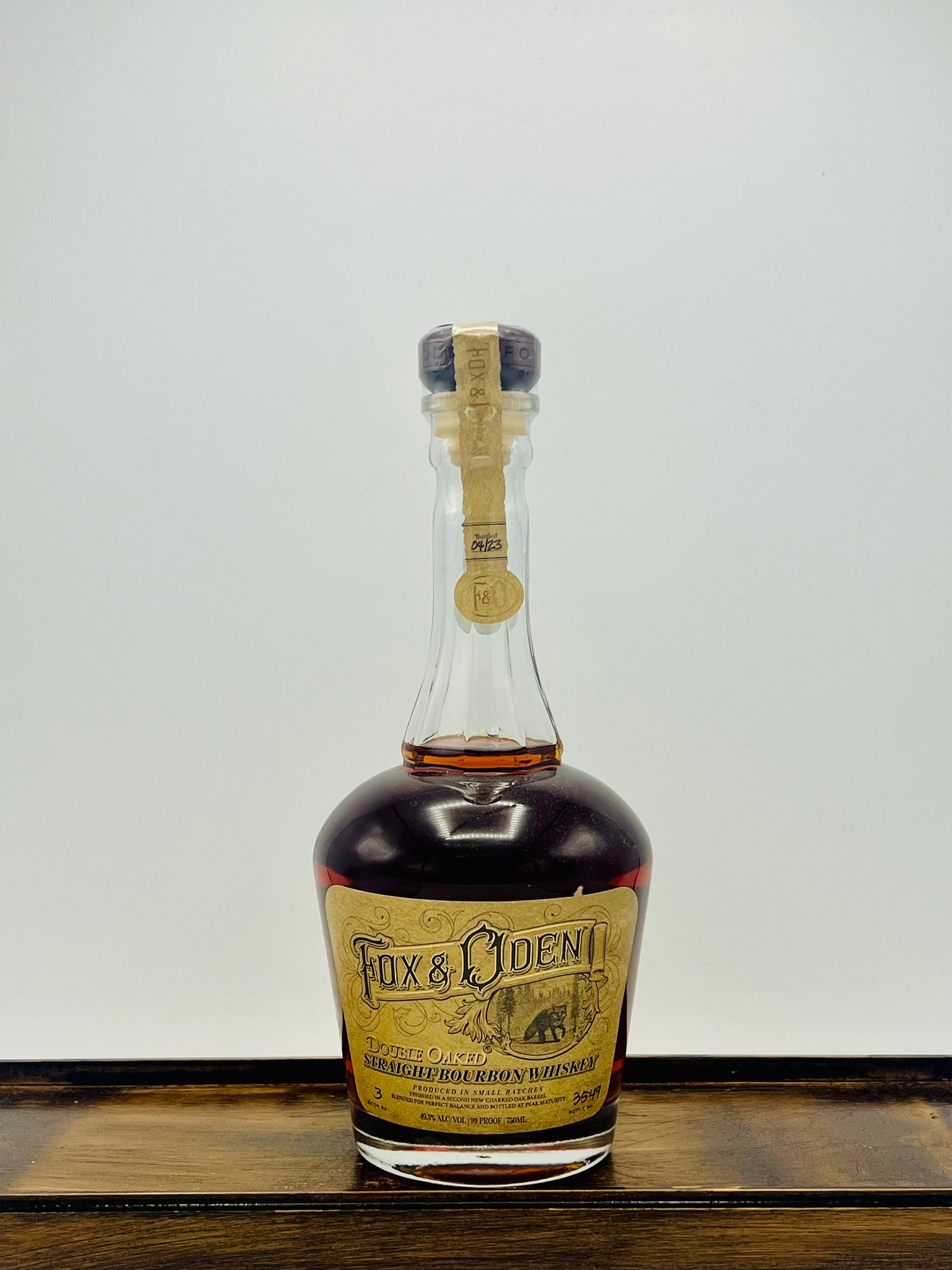 Fox & Oden Small Batch Double Oaked Straight Bourbon Whiskey