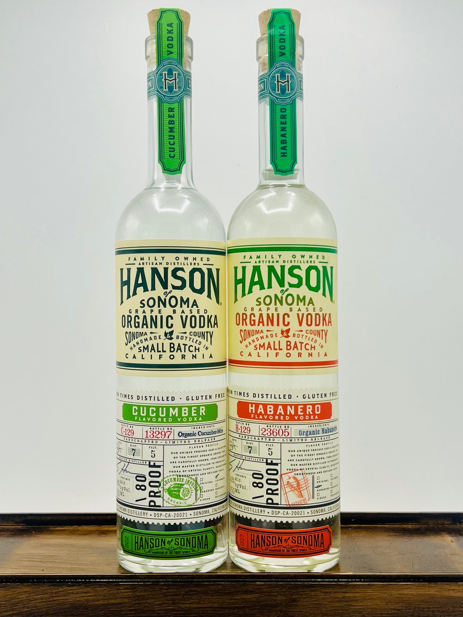 Hanson of Sonoma Organic Habanero Vodka