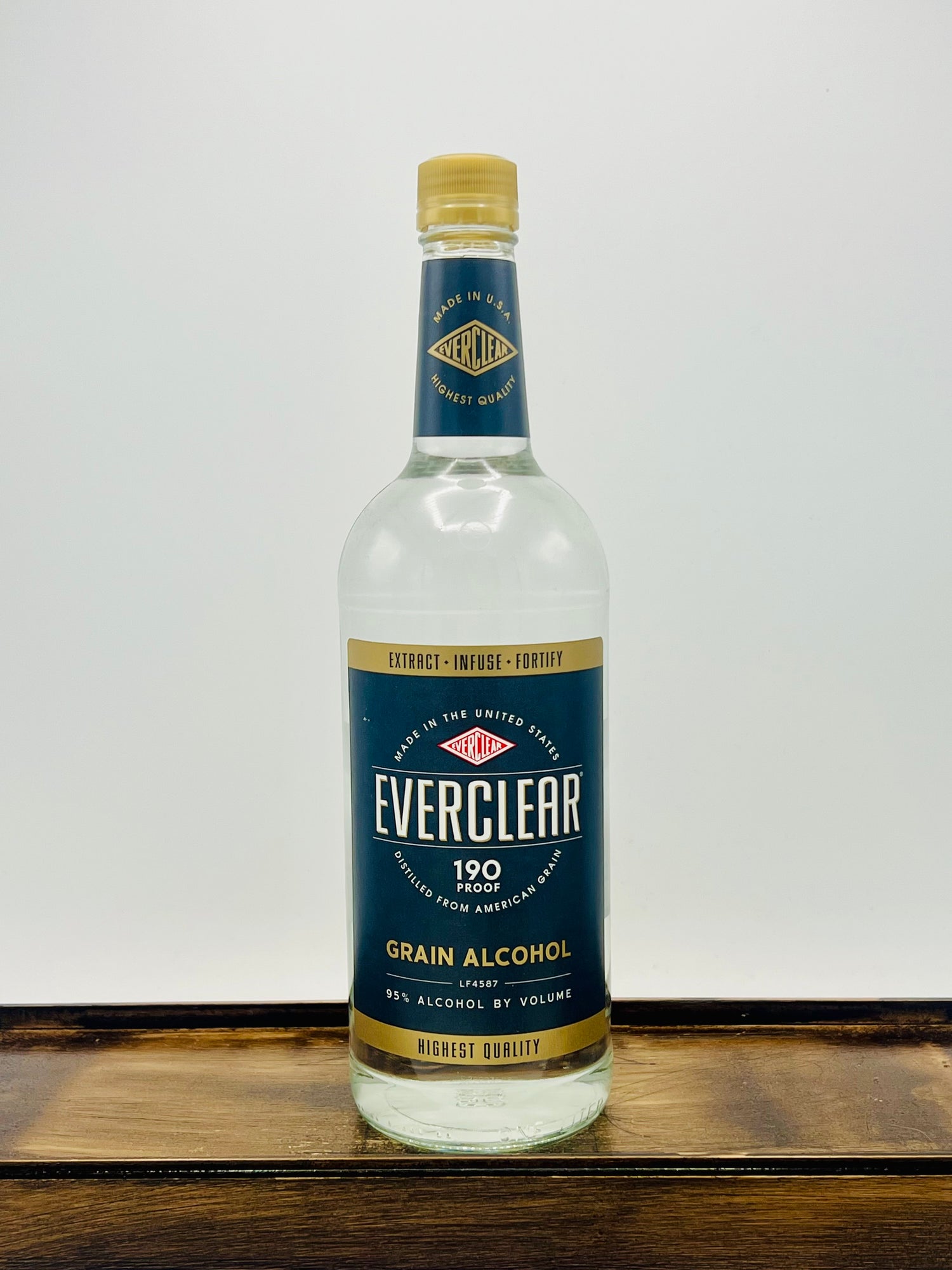 Everclear Grain Alcohol 190 (1L)