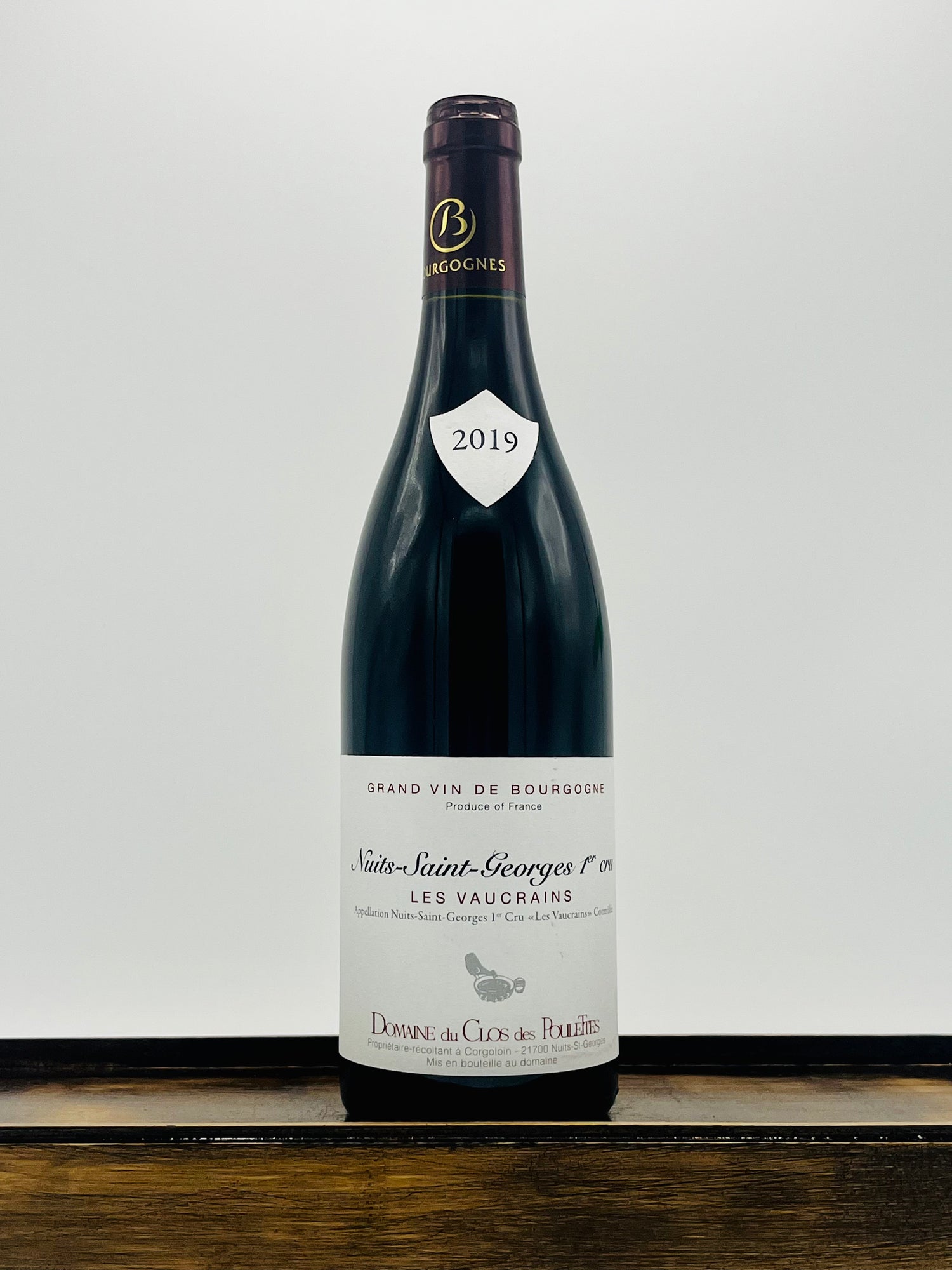 Domaine Du Clos De Poulettes 'Les Vaucrains' Nuits-Saint-Georges Premier Cru, 2019