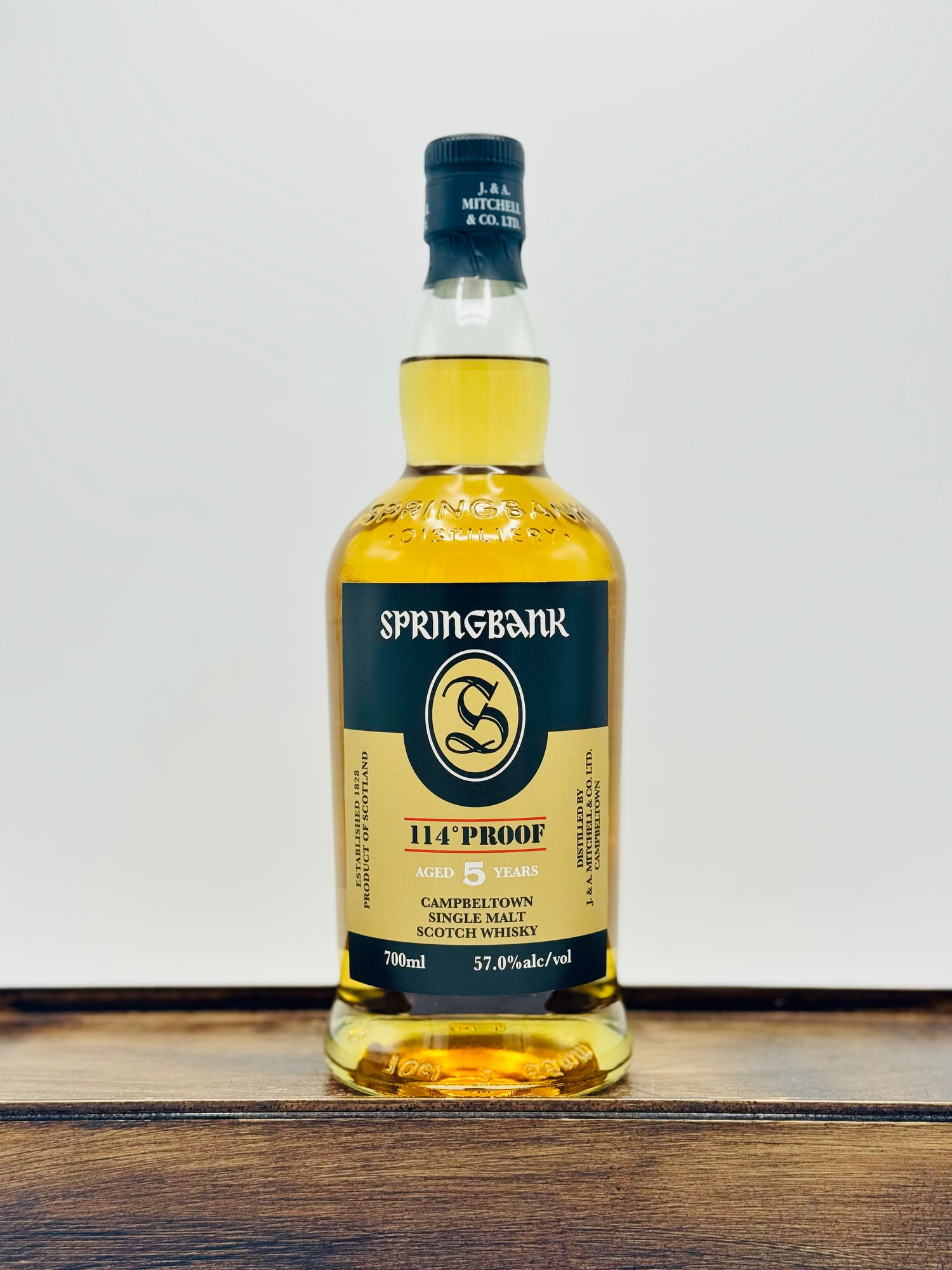 Springbank 5 Year Single Malt Scotch Whisky, 114 PF.