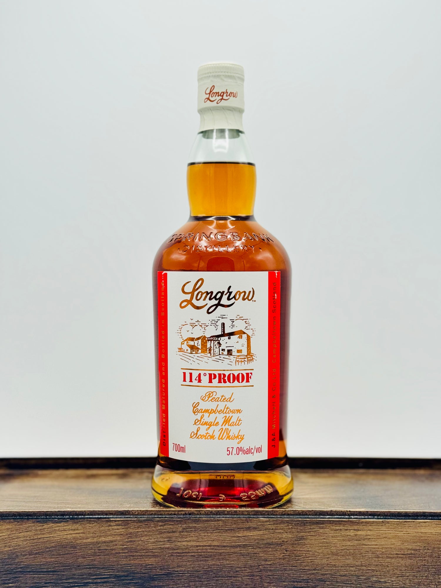 Longrow Peated 'Cask Strength' Single Malt Scotch Whisky, Batch 2 (114PF)