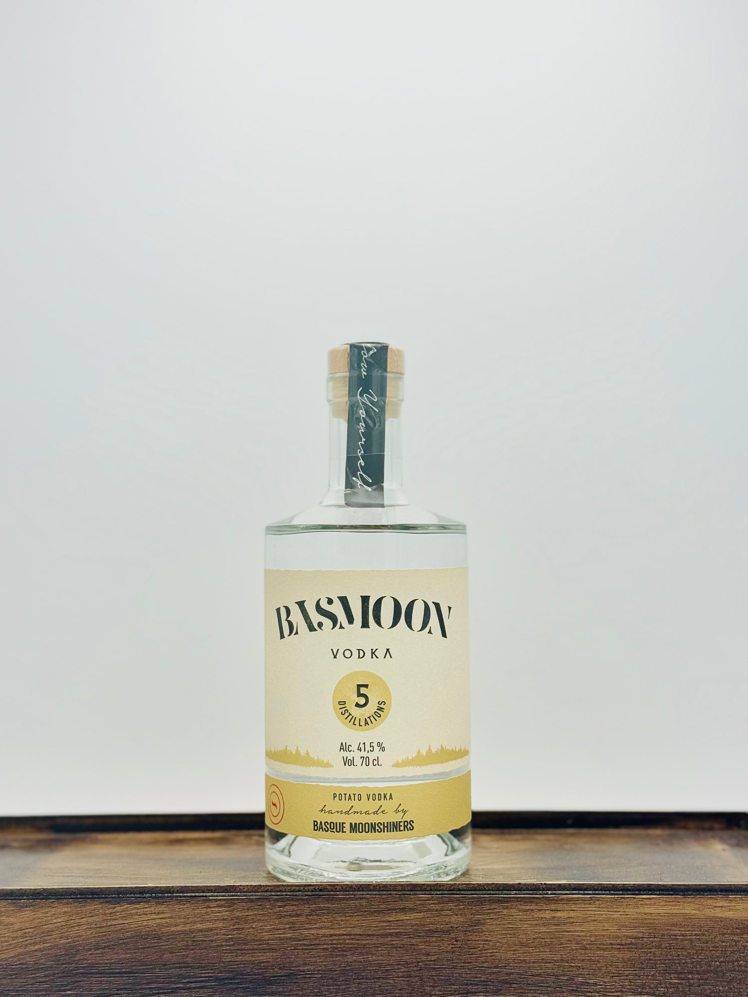 Basque Moonshiners 'Basmoon' Potato Vodka