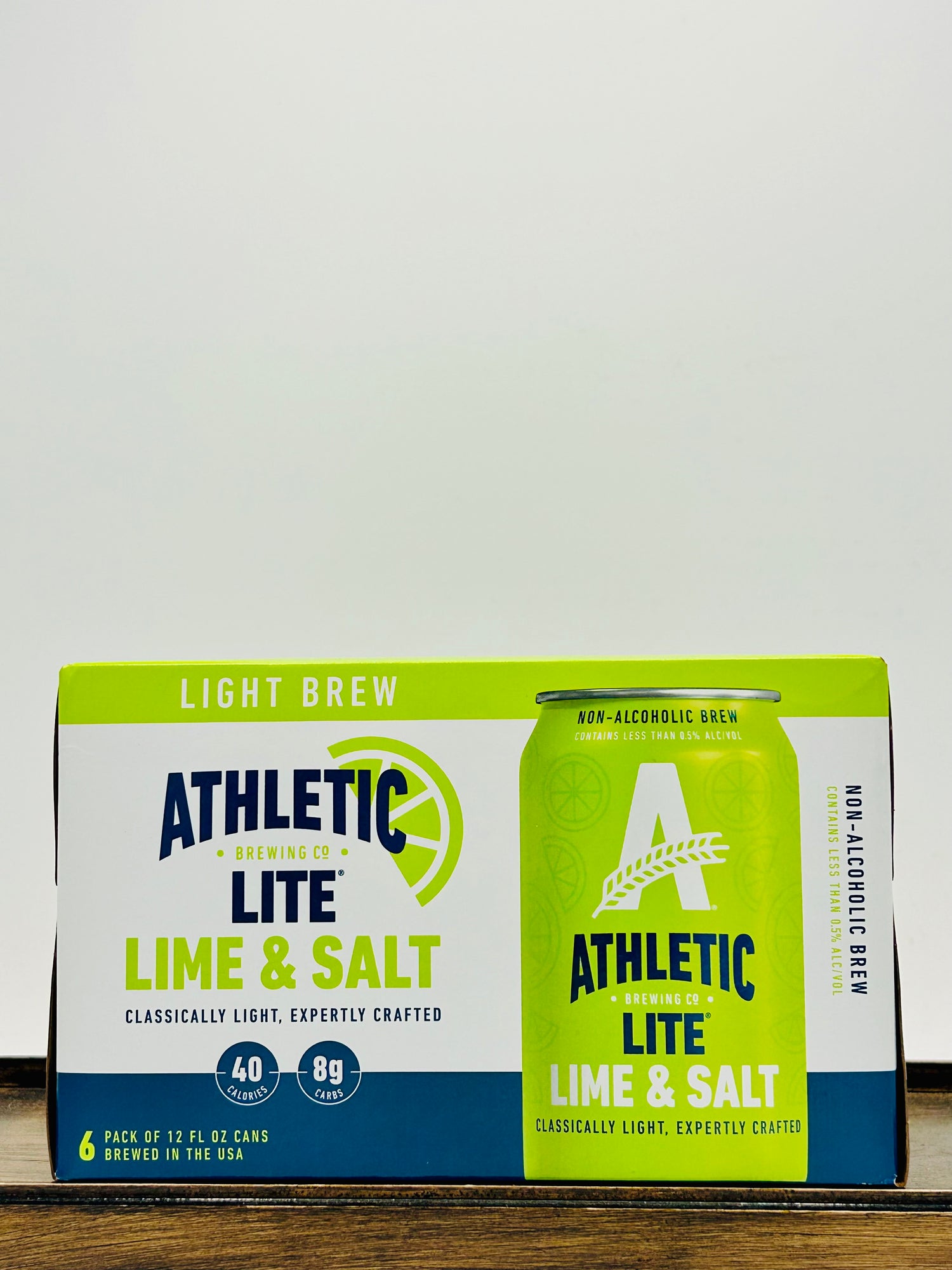 Athletic Brewing Lime and Salt Lite Beer N/A 6pk