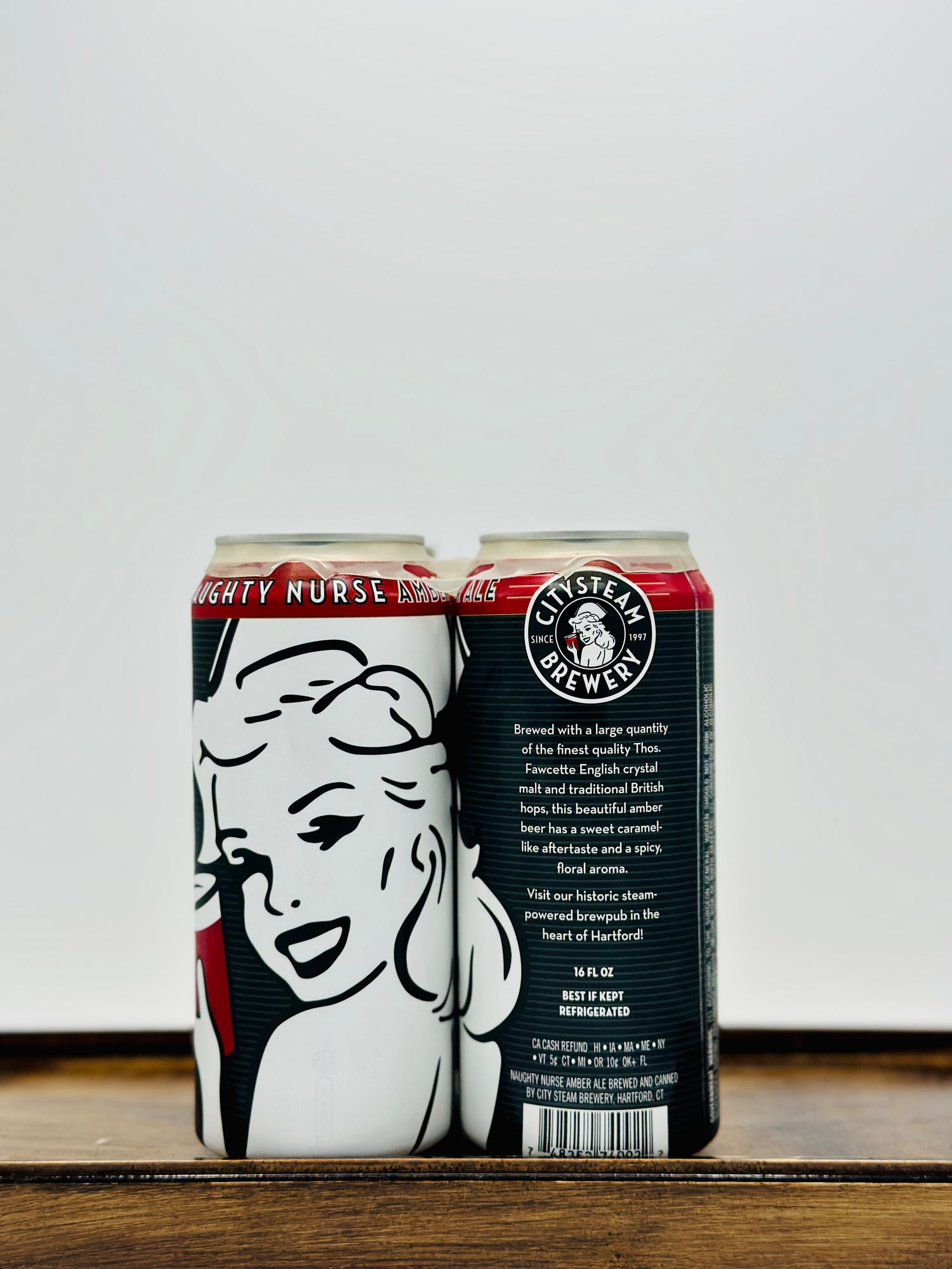 City Steam Brewery 'Naughty Nurse' Amber Ale