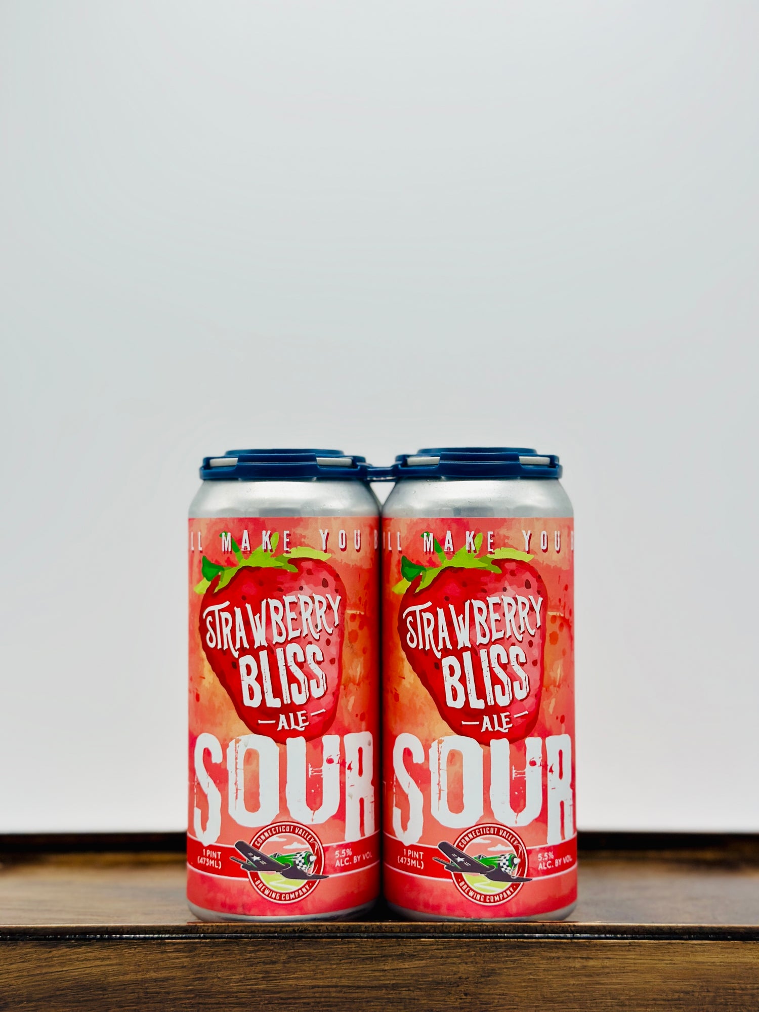 Connecticut Valley Brewing 'Strawberry Bliss' Sour Ale