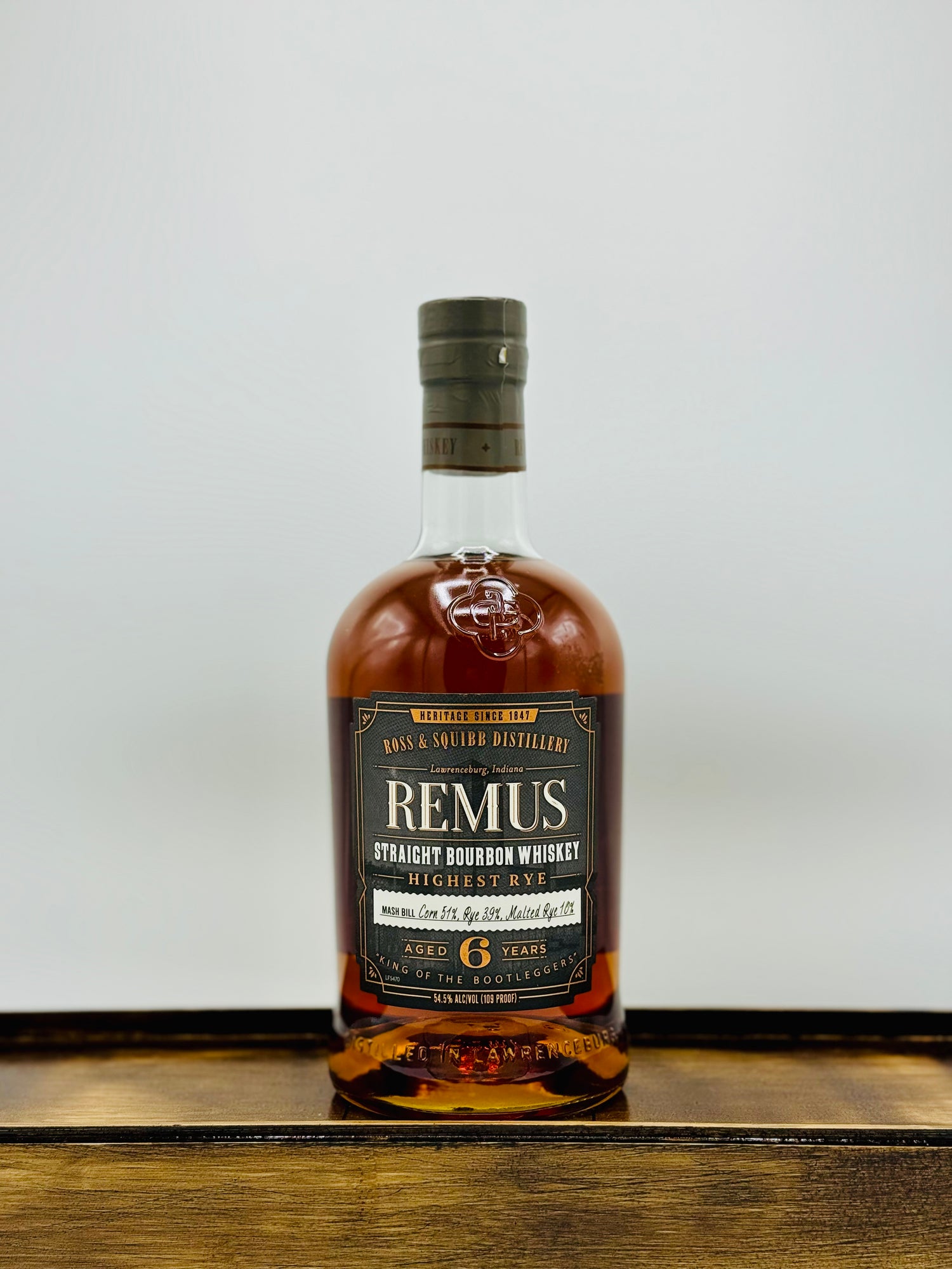George Remus Highest Rye Bourbon Whiskey