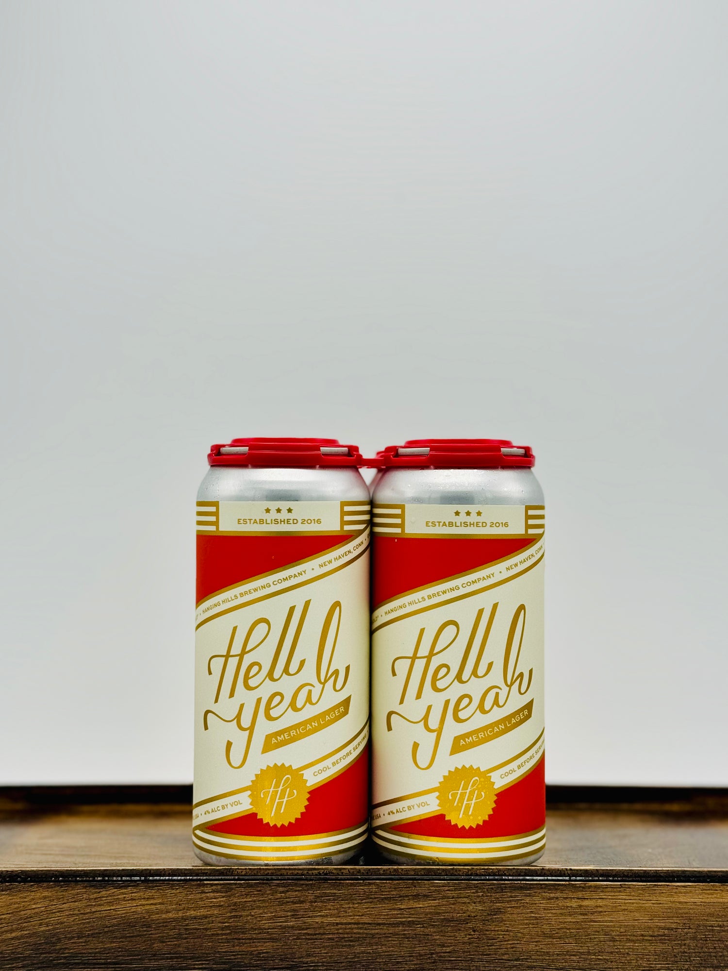 Hanging Hills Brewing 'Hell Yeah' American Lager