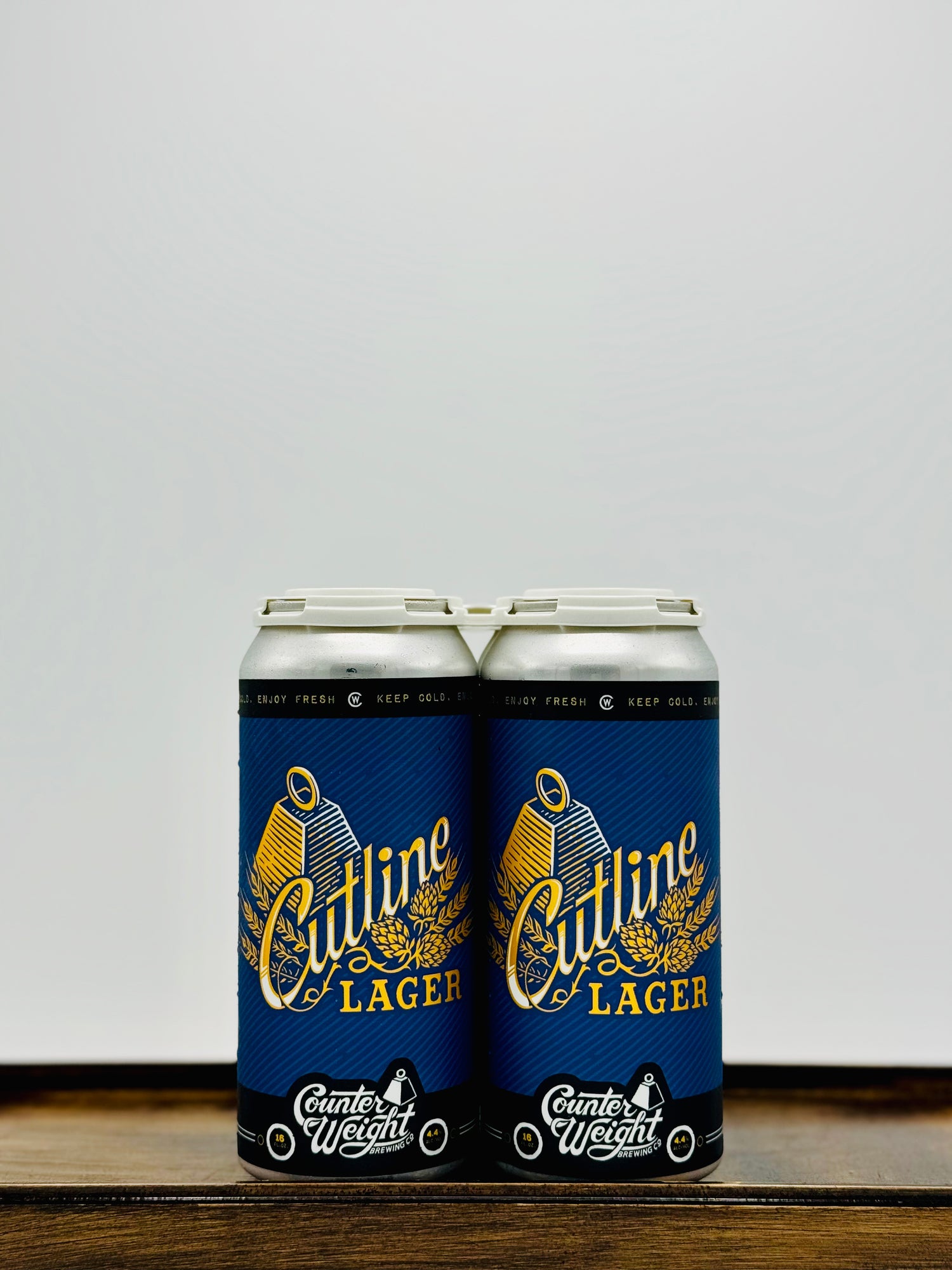 Counter Weight Brewing 'Cutline' Helles Lager (4pk)