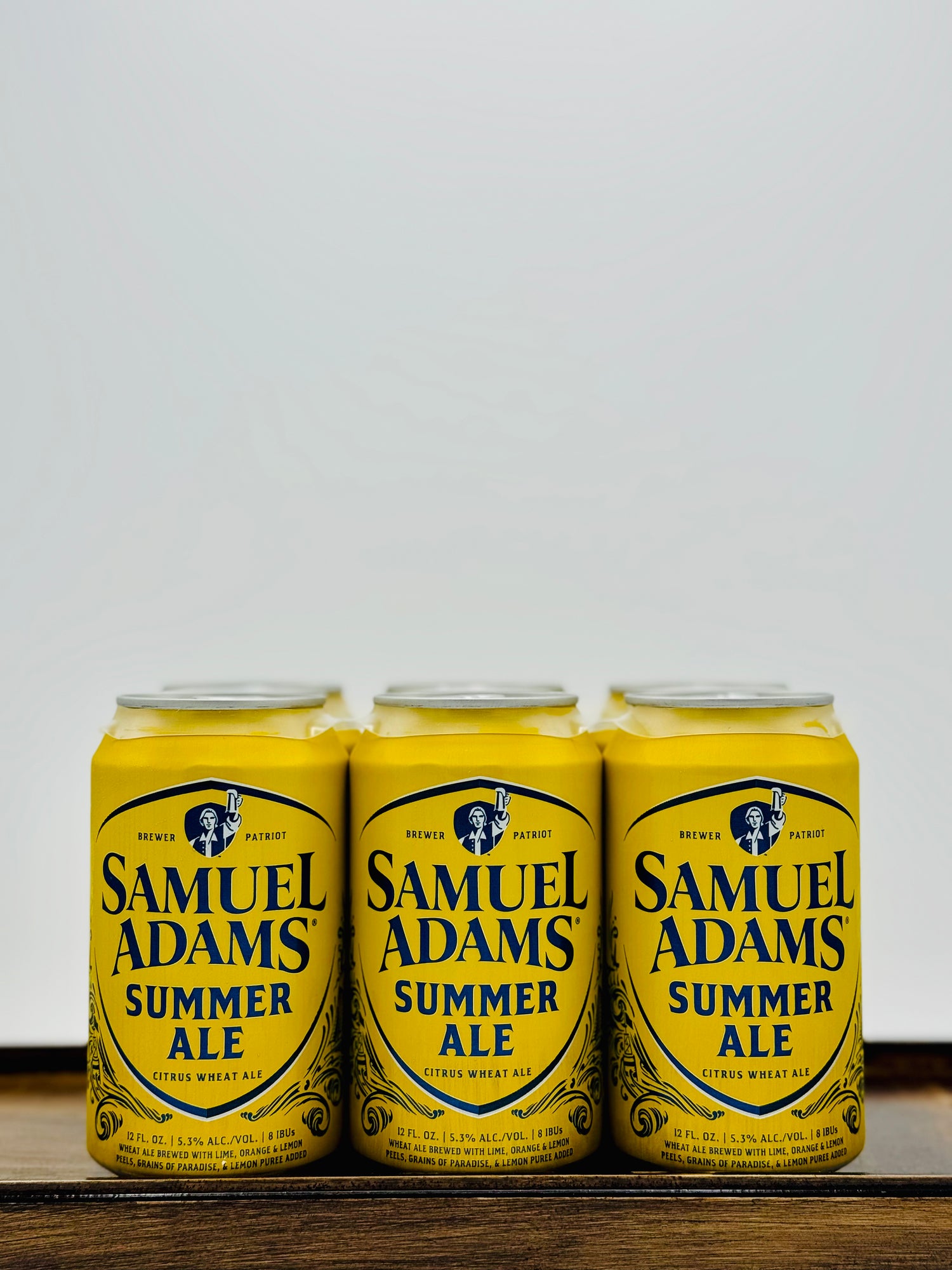 Samuel Adams Brewing Summer Ale Cans