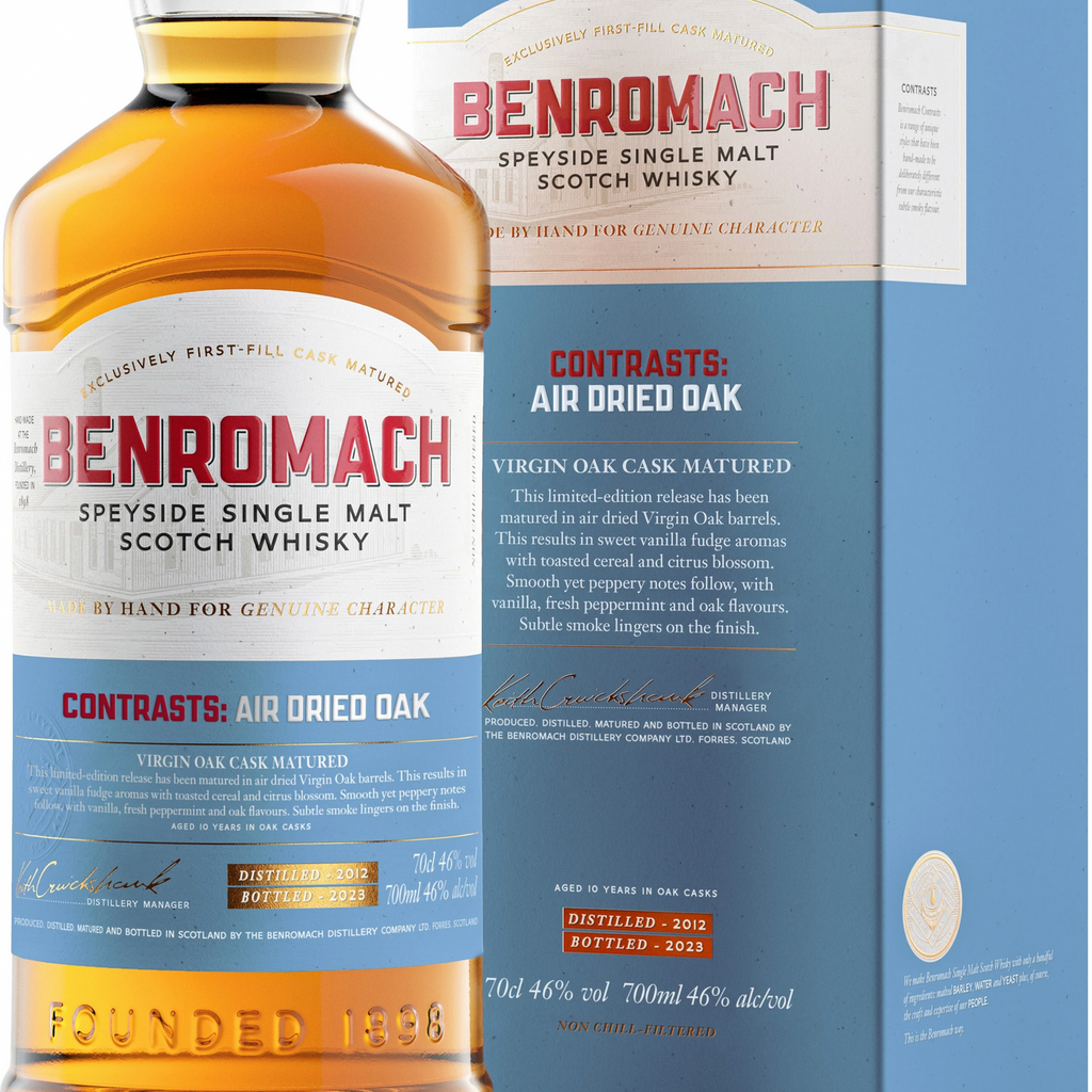 Benromach 'Air Dried' Contrasts Collection