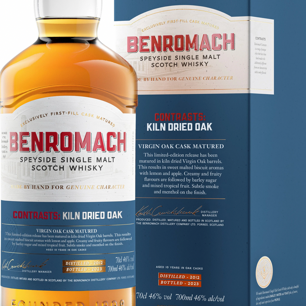 Benromach 'Kiln Dried' Contrasts Collection