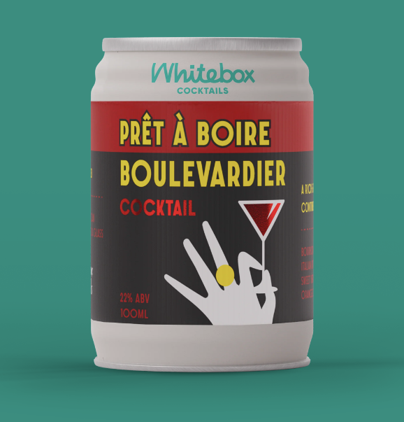 Whitebox Prêt À Boire Boulevardier (100ml) Single Can