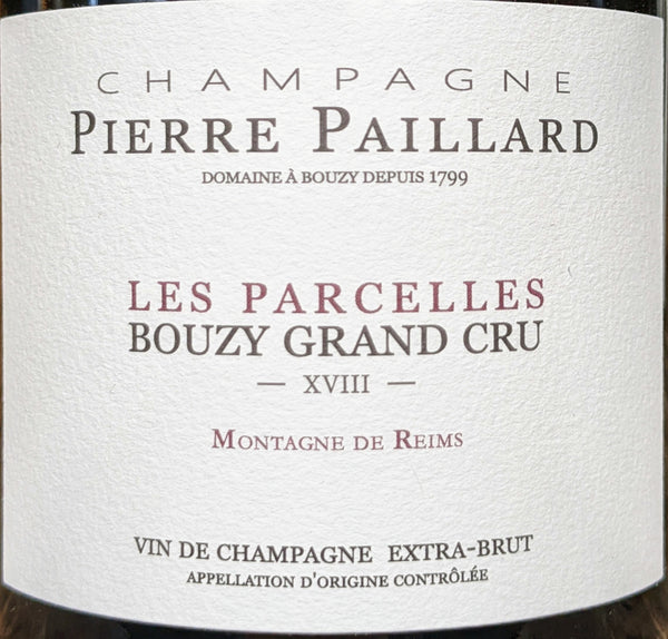 Pierre Paillard "Les Parcelles" Champagne Extra Brut Grand Cru Bouzy, NV