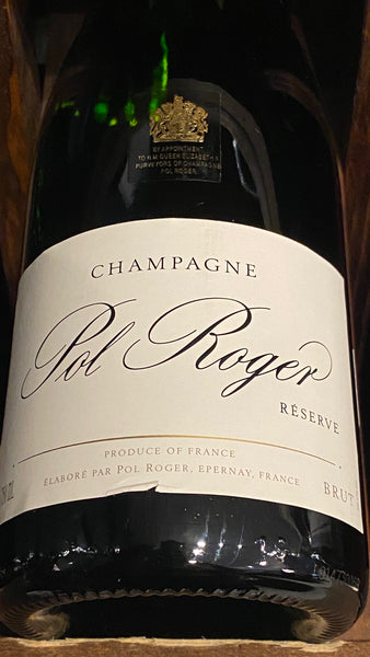 Pol Roger Champagne Brut Reserve (White Foil), N/V