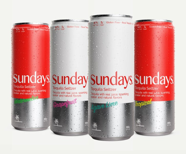 Los Sundays Tequila Seltzers (6pk Cans)