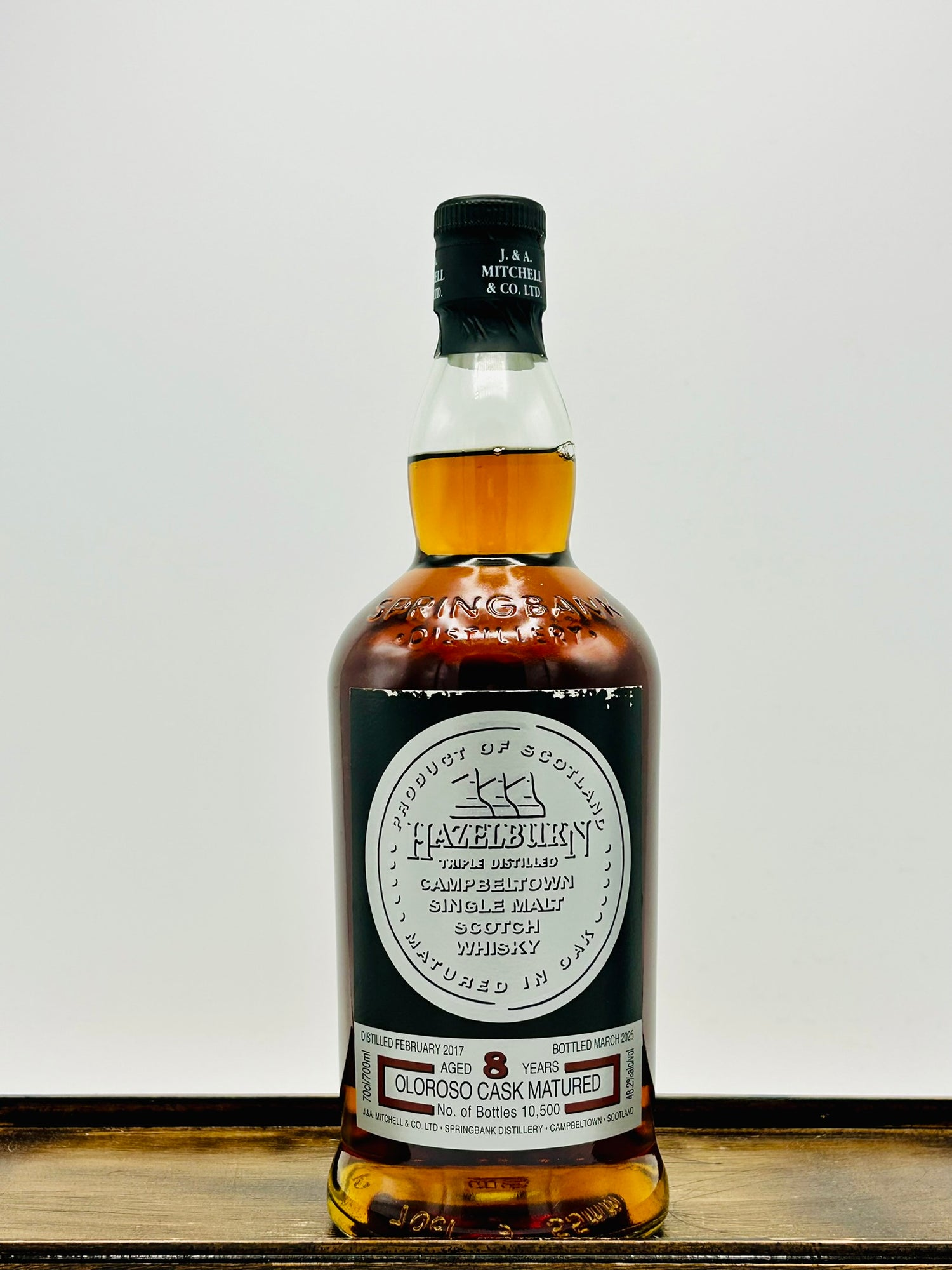 Hazelburn 8 Year Oloroso Sherry Cask Single Malt Scotch