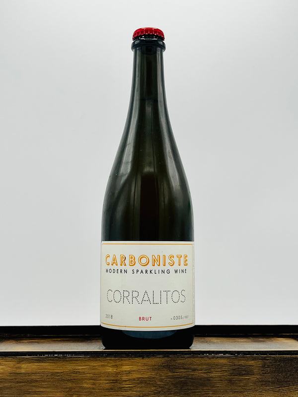 Carboniste Wine 'Corralitos' Santa Cruz Mountains Brut, 2018