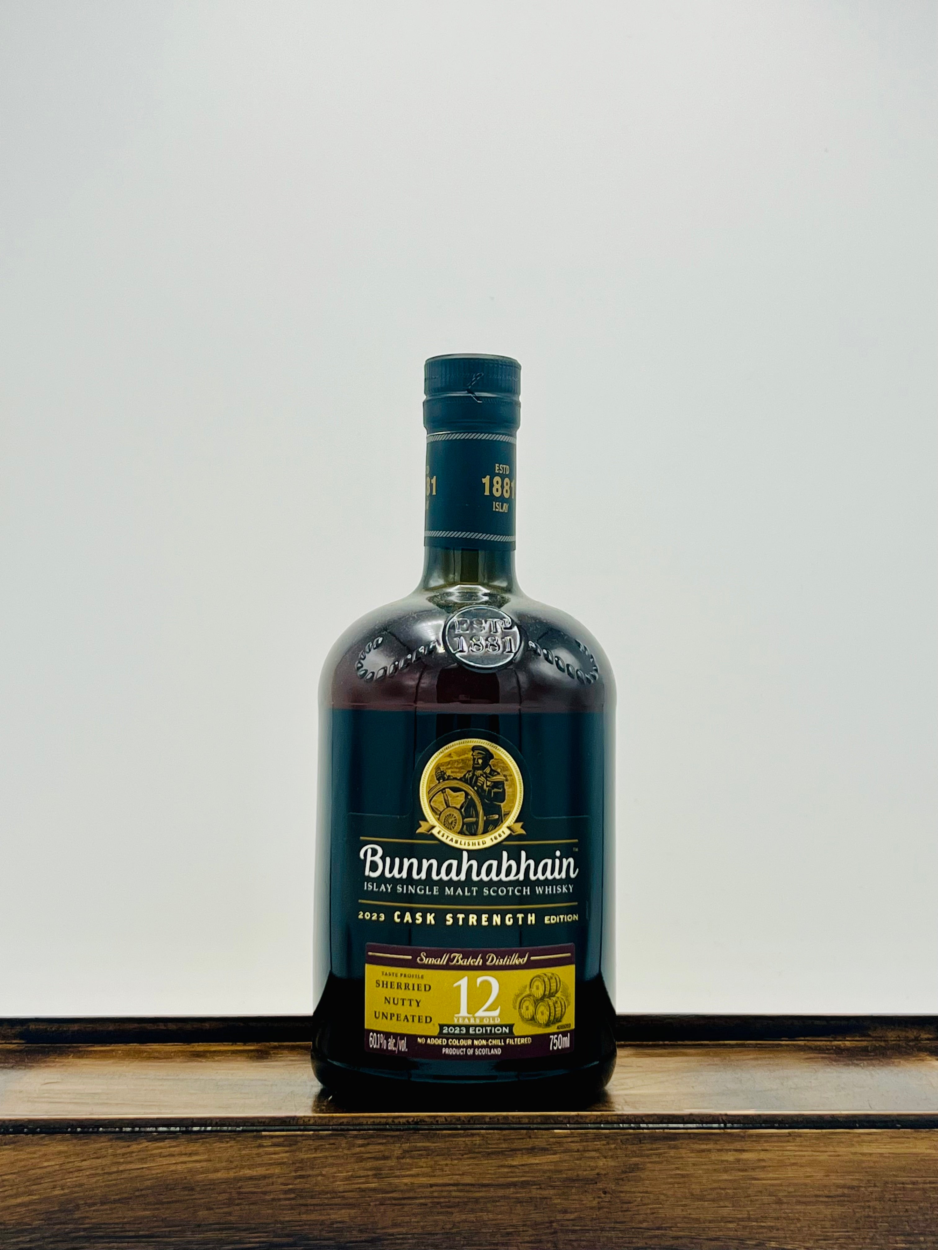 Bunnahabhain 12 Year Old Cask Strength Single Malt Scotch Whisky