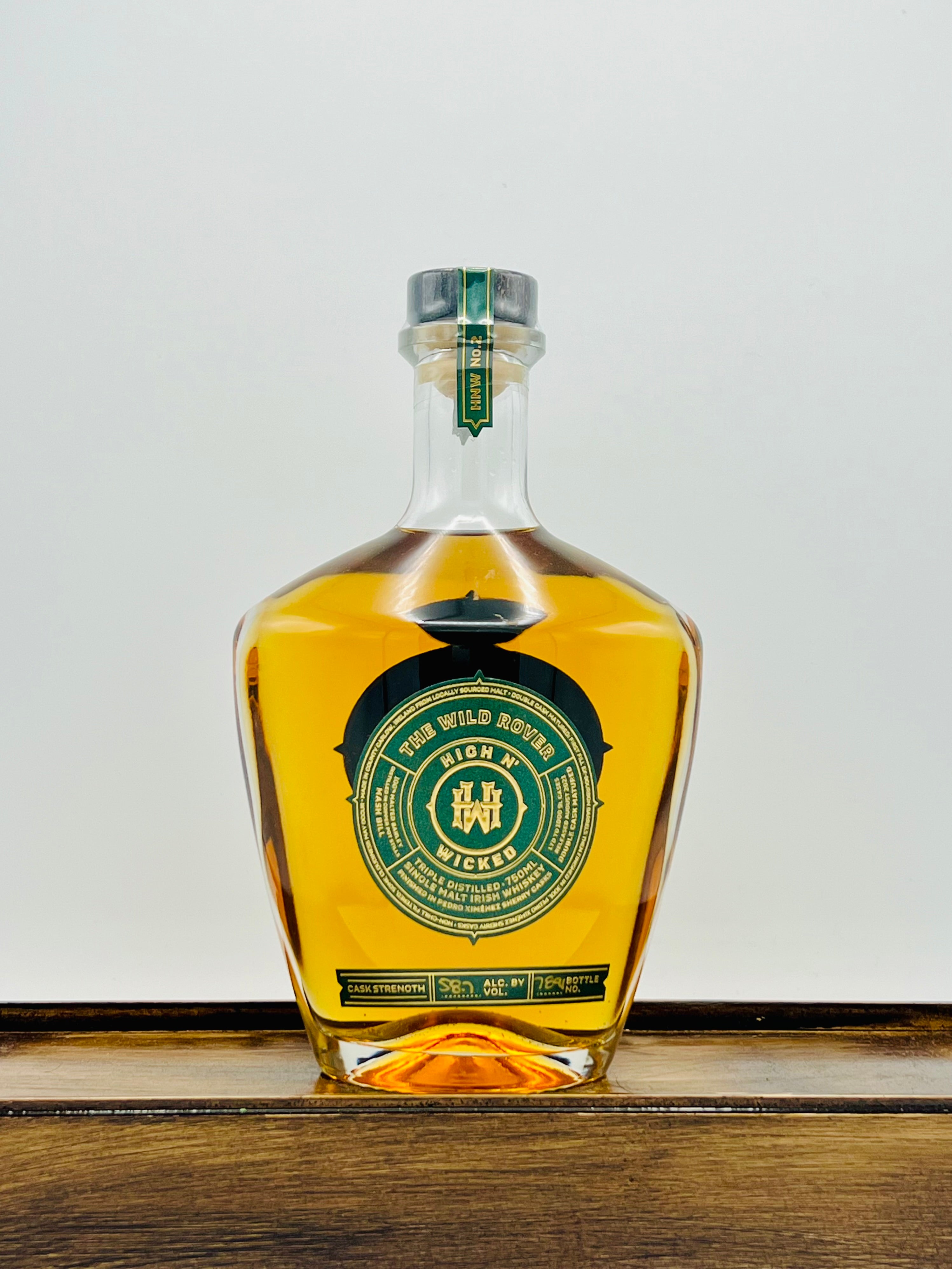 High n' Wicked The Wild Rover Single Malt Irish Whiskey