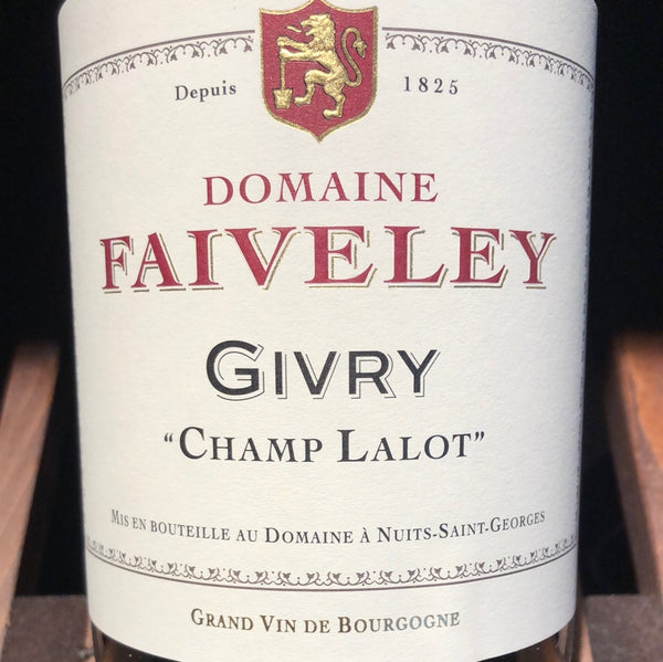 Domaine Faiveley "Champ-Lalot," Givry 2021