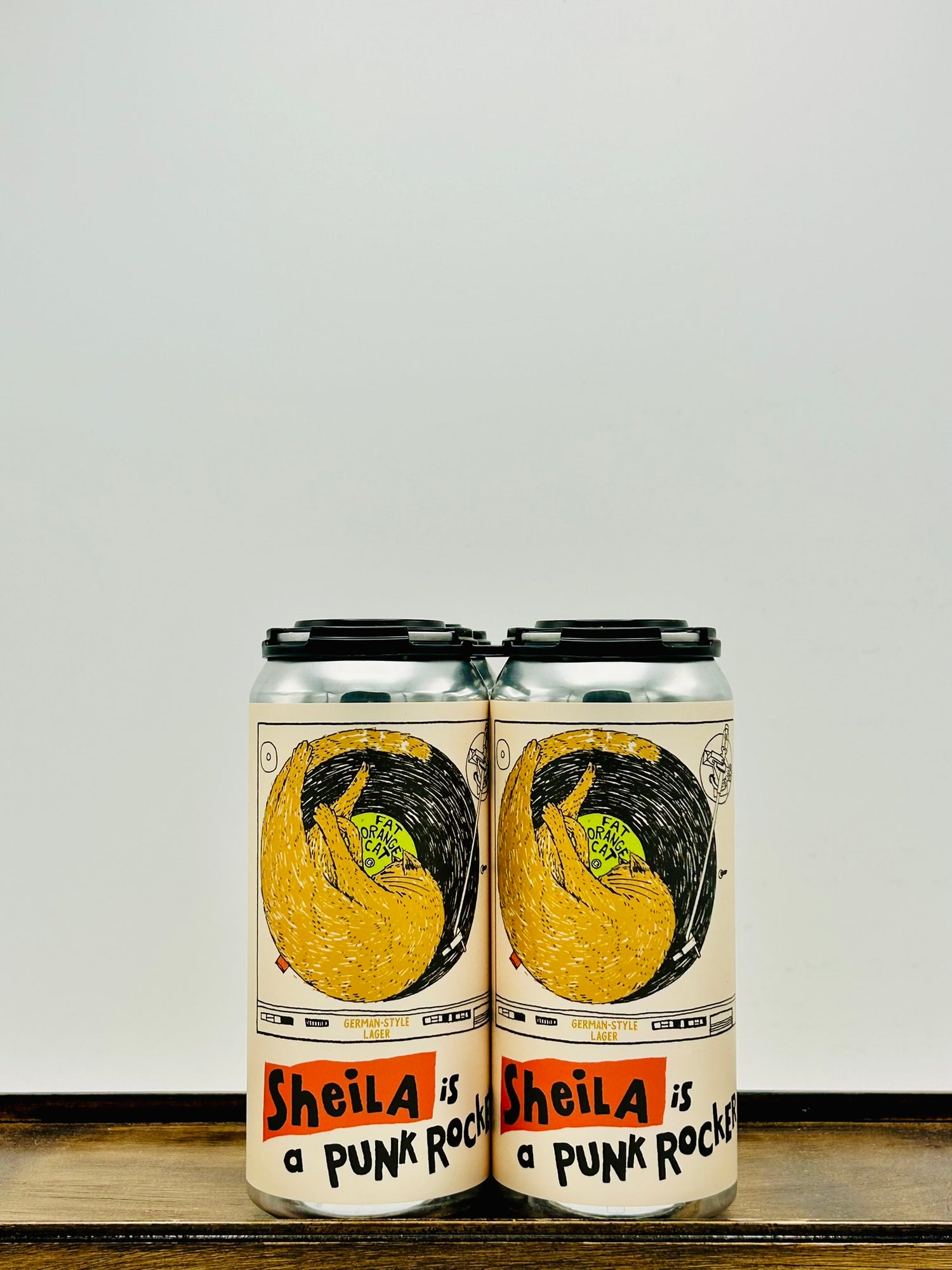 Fat Orange Cat Brewing 'Sheila is a Punk Rocker' German Lager