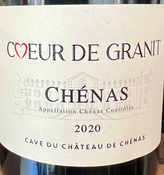 Cave du Chateau de Chenas "Coeur de Granit" Beaujolais, 2020