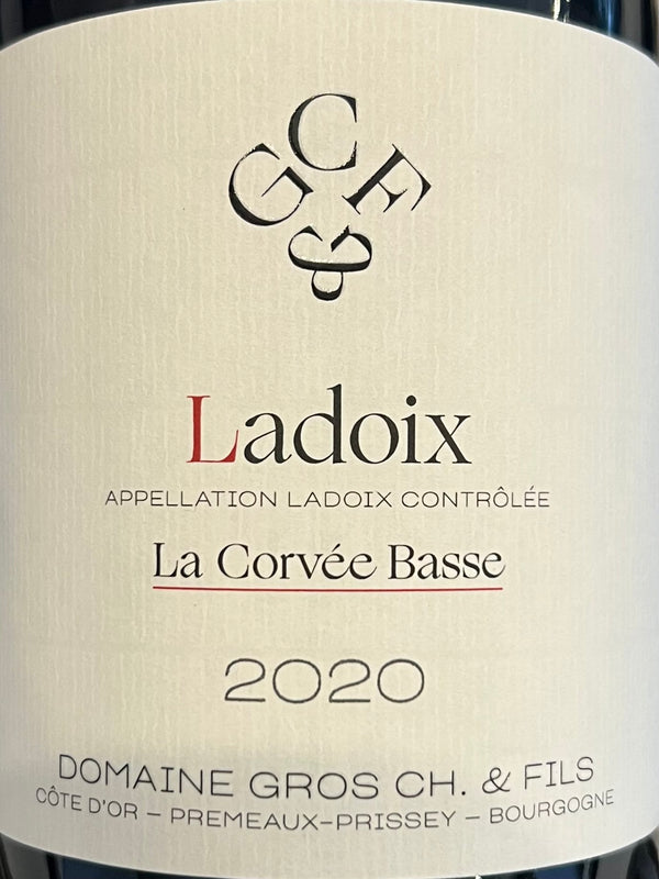 Domaine Gros Ch. & Fils "La Corvée Basse" Ladoix Rouge, 2020