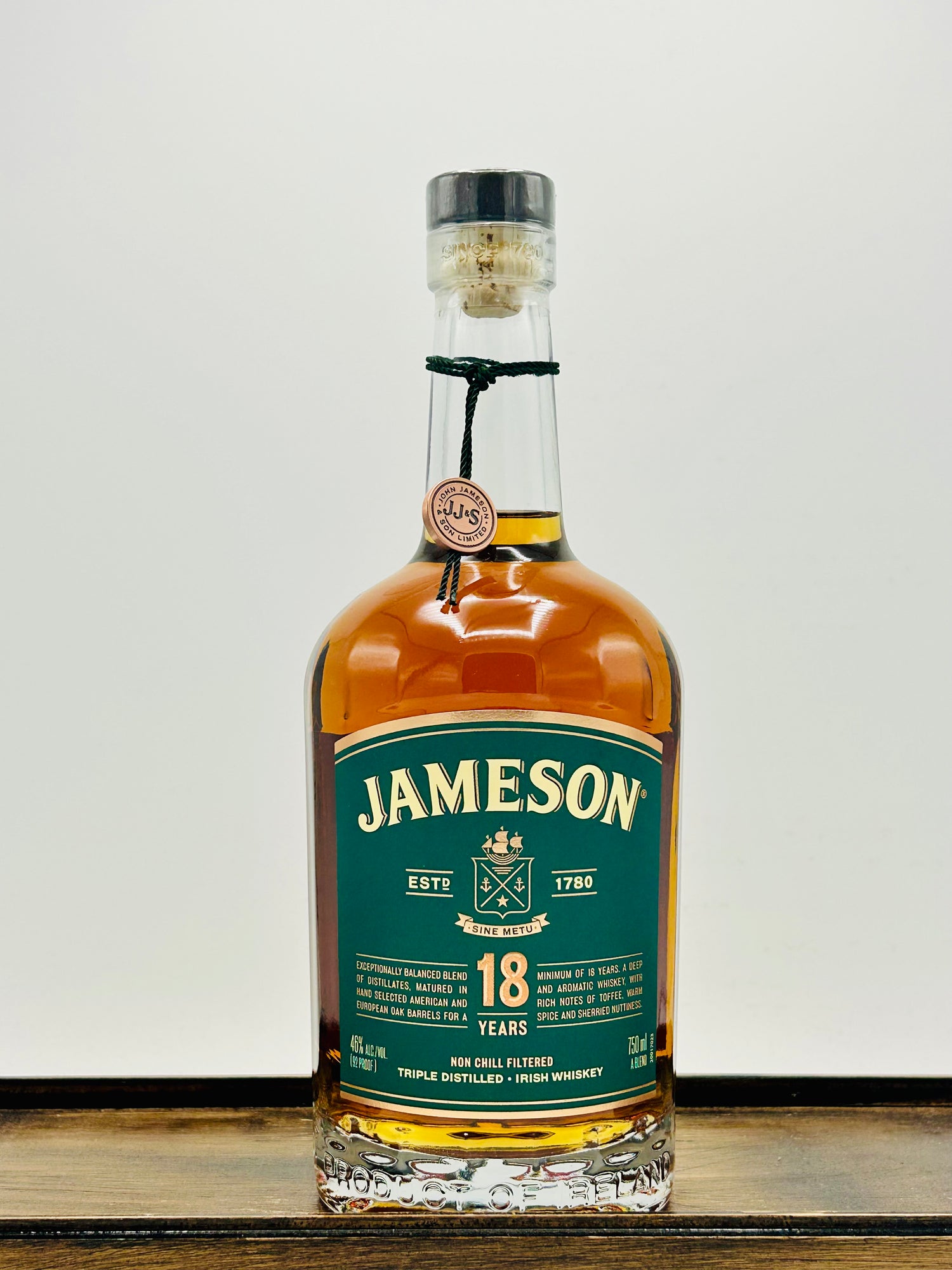 Jameson Irish Whiskey 18 Year
