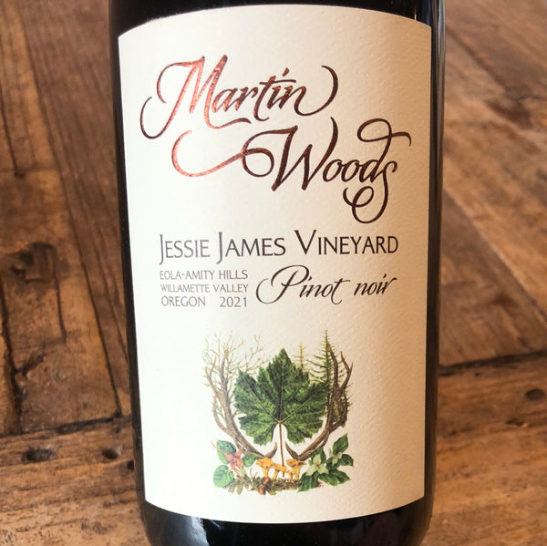 Martin Woods Jessie James Vineyard Pinot Noir Eola-Amity Hills, 2021