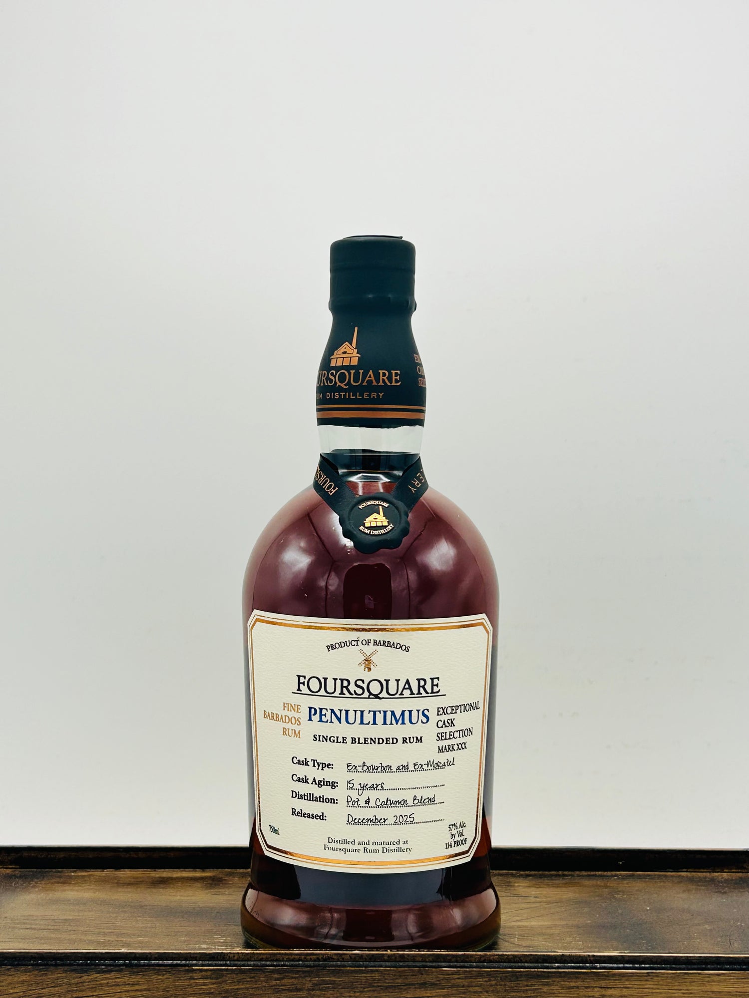 Foursquare Rum Distillery 'Penultimus' 15 Year Single Blended Rum