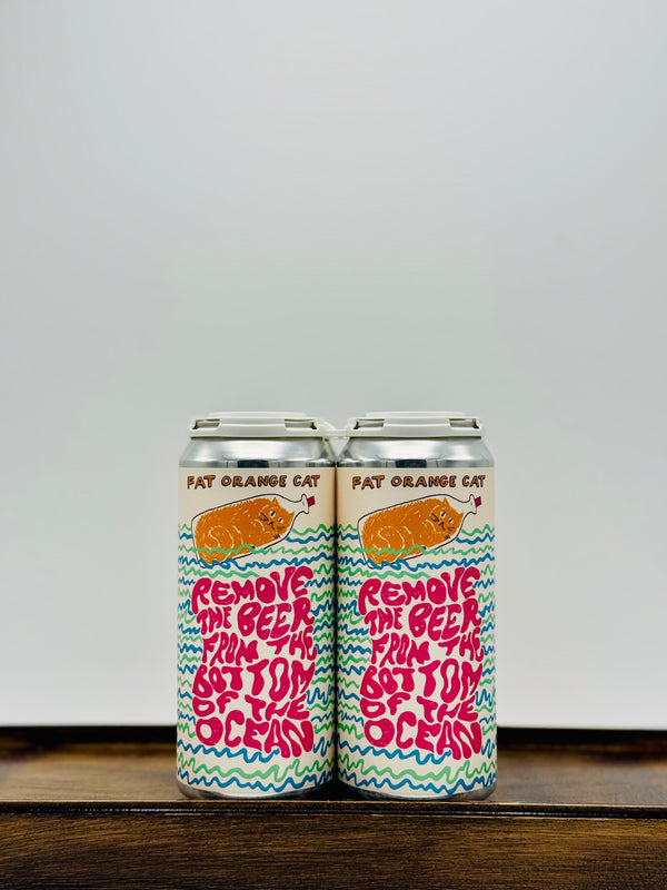 Fat Orange Cat Brewing 'Remove the Beer From the Bottom of the Ocean' NEIPA